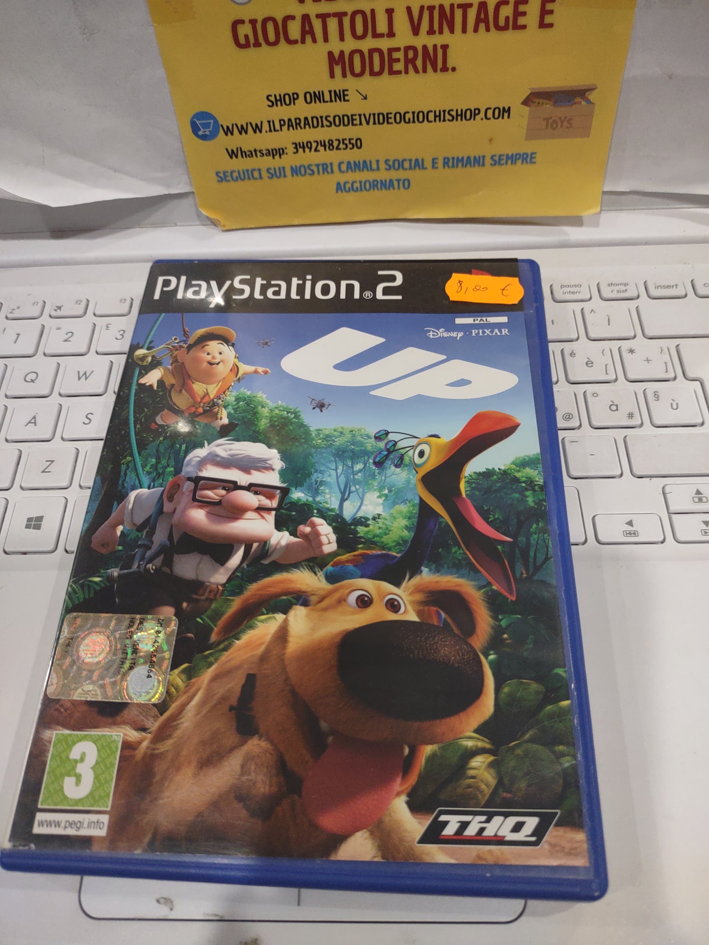 Gioco PlayStation PS2 Disney Pixar UP PAL ita