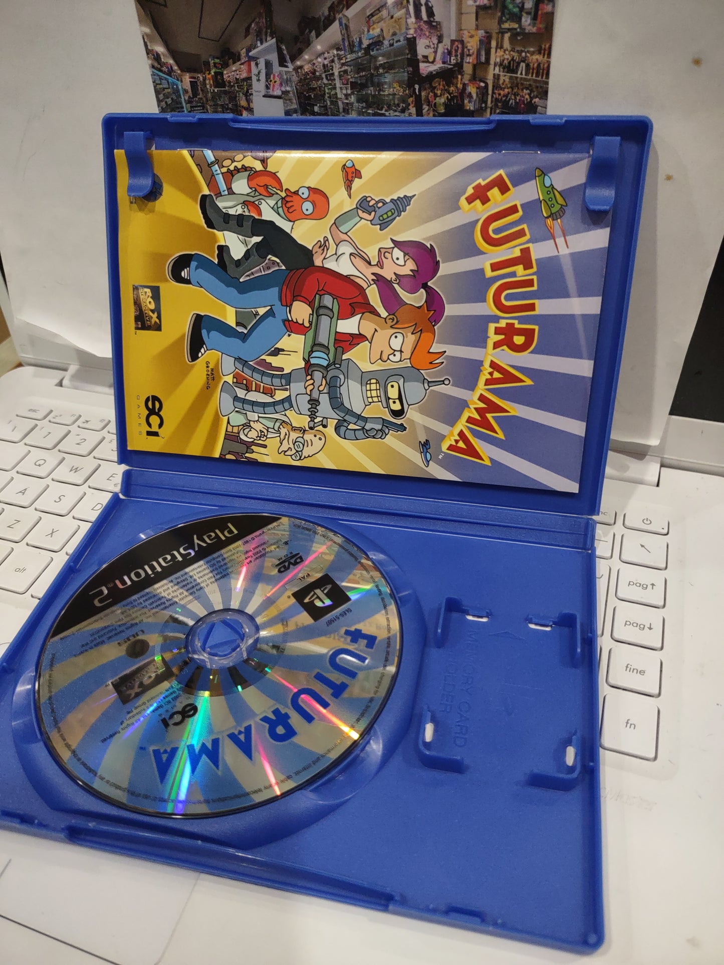 Gioco PlayStation PS2 Futurama pal completo
