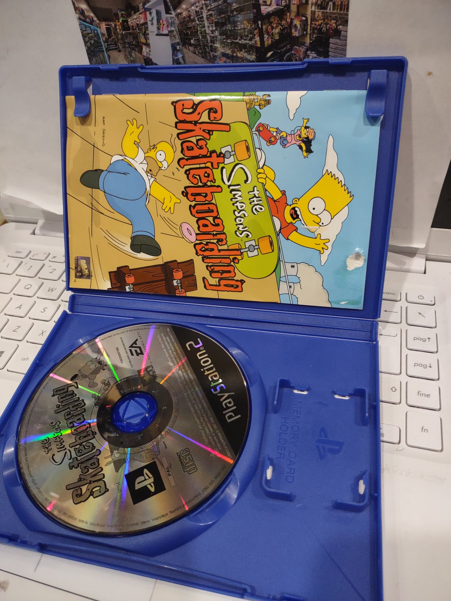 Gioco PlayStation PS2 the Simpsons skateboarding
