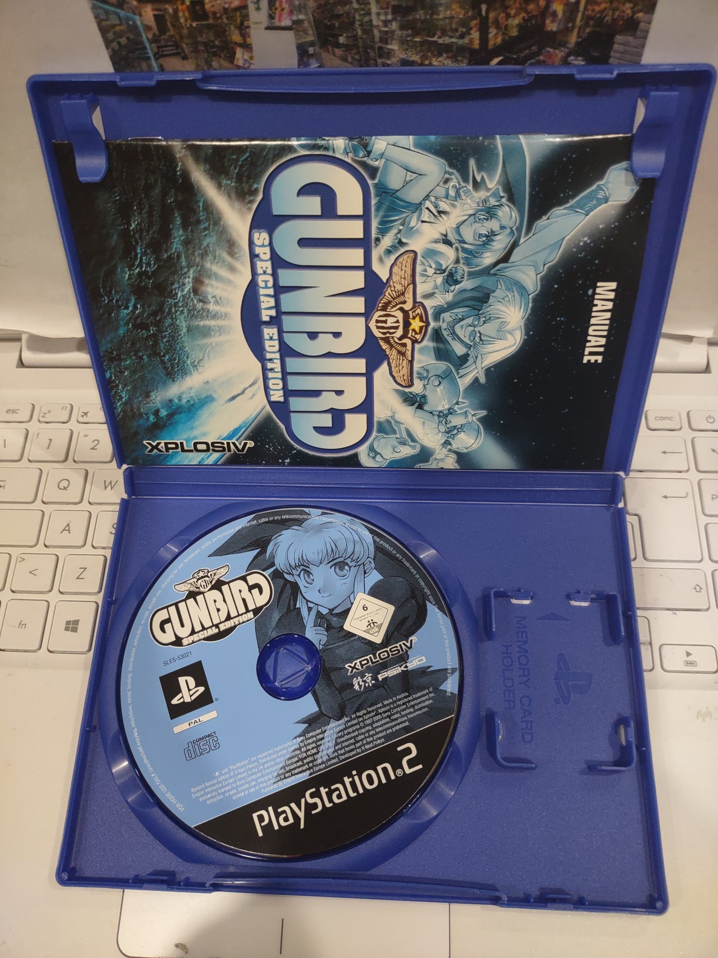 Gioco PlayStation PS2 gunbird PAL special edition