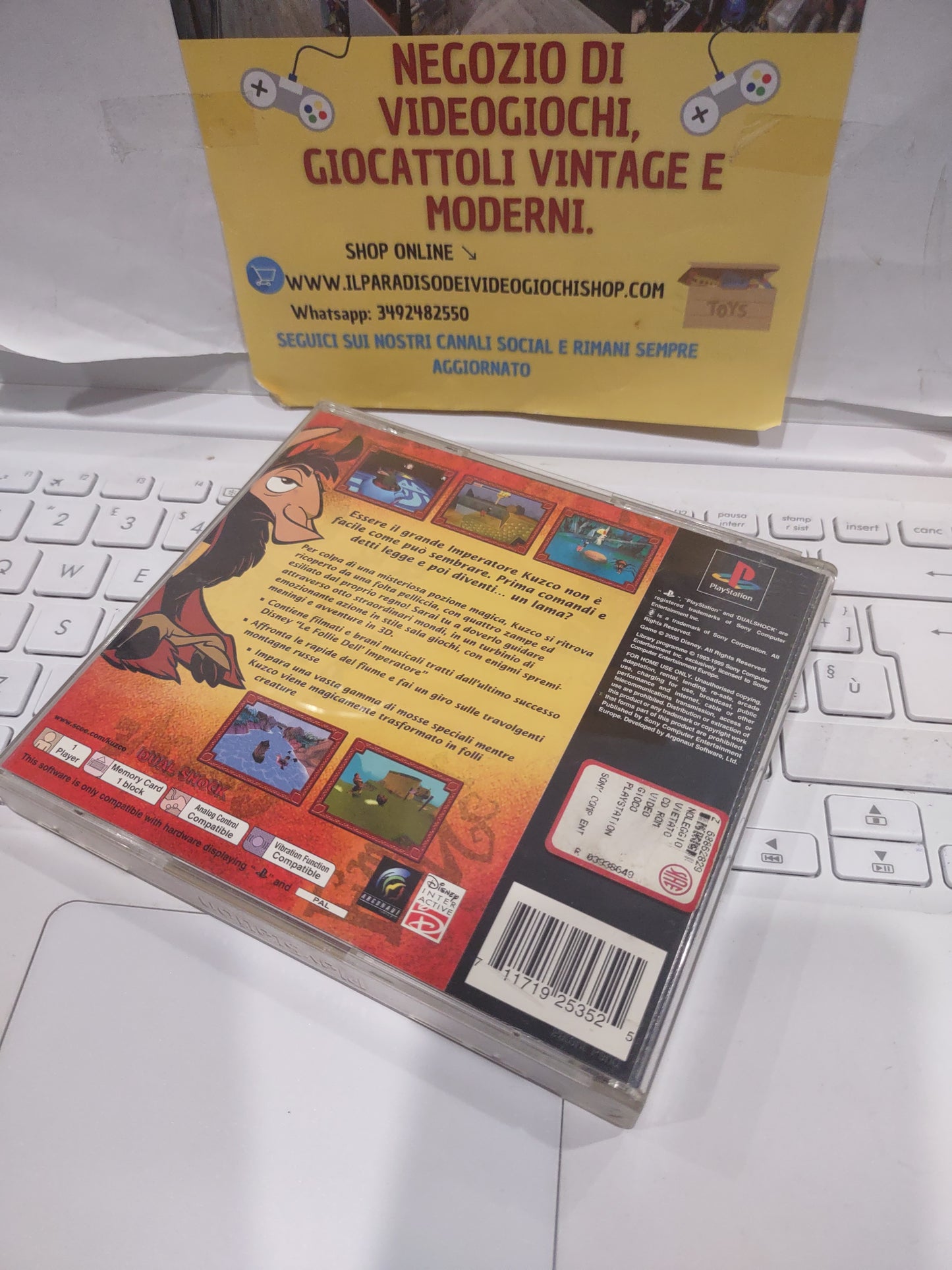 Gioco PlayStation ps1 Disney le follie dell'operatore Ita