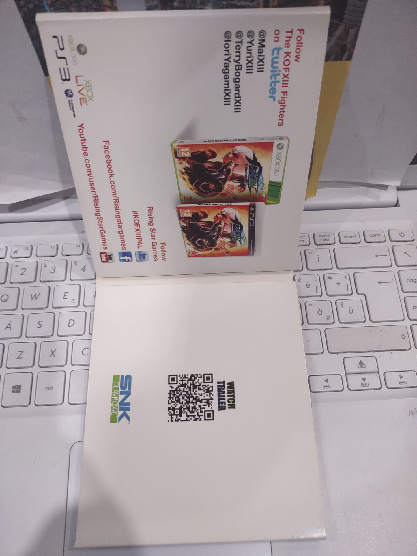 Compilation soundtrack 4 cd the King of fighters 13 XIII OST