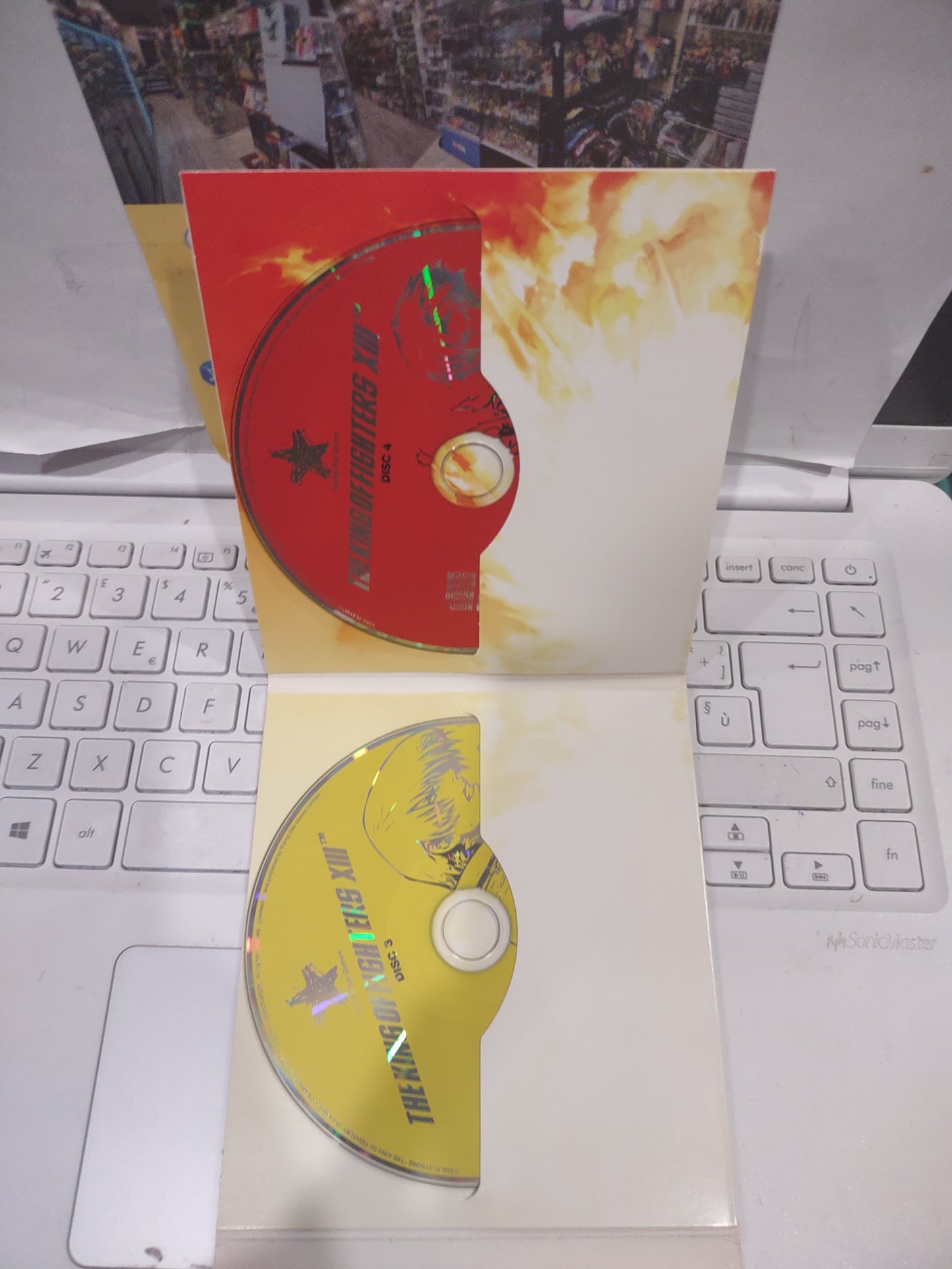 Compilation soundtrack 4 cd the King of fighters 13 XIII OST