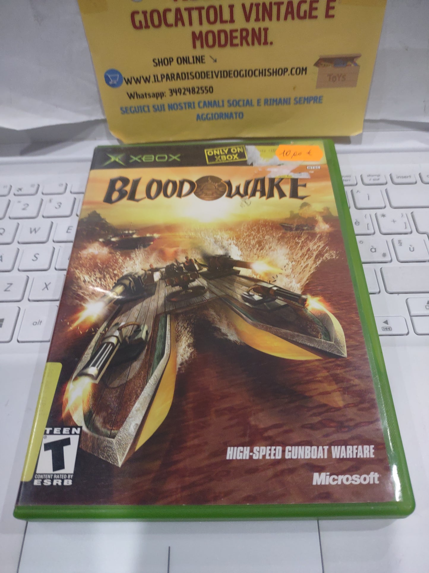 Gioco Xbox NTSC Blood wake