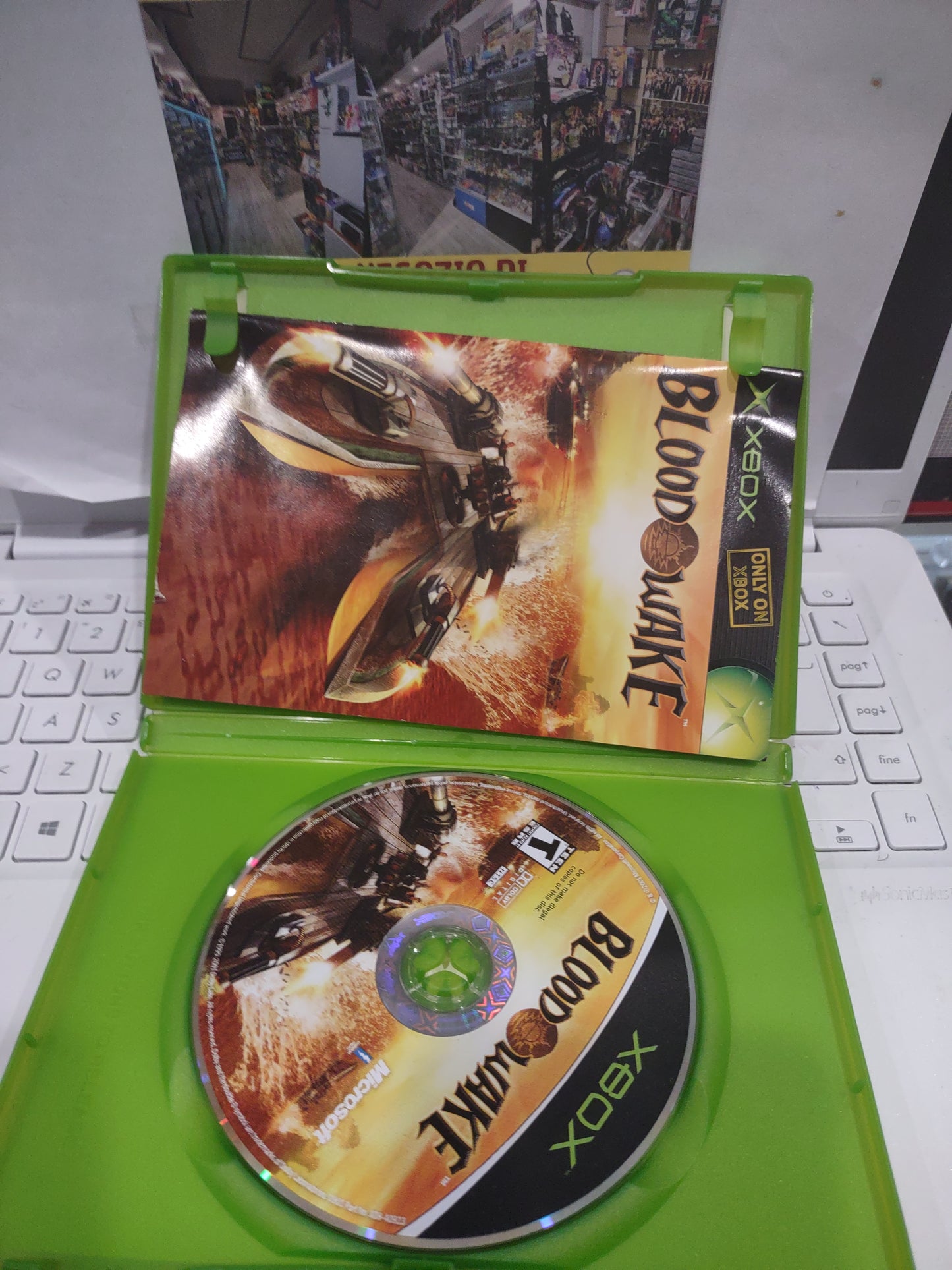 Gioco Xbox NTSC Blood wake
