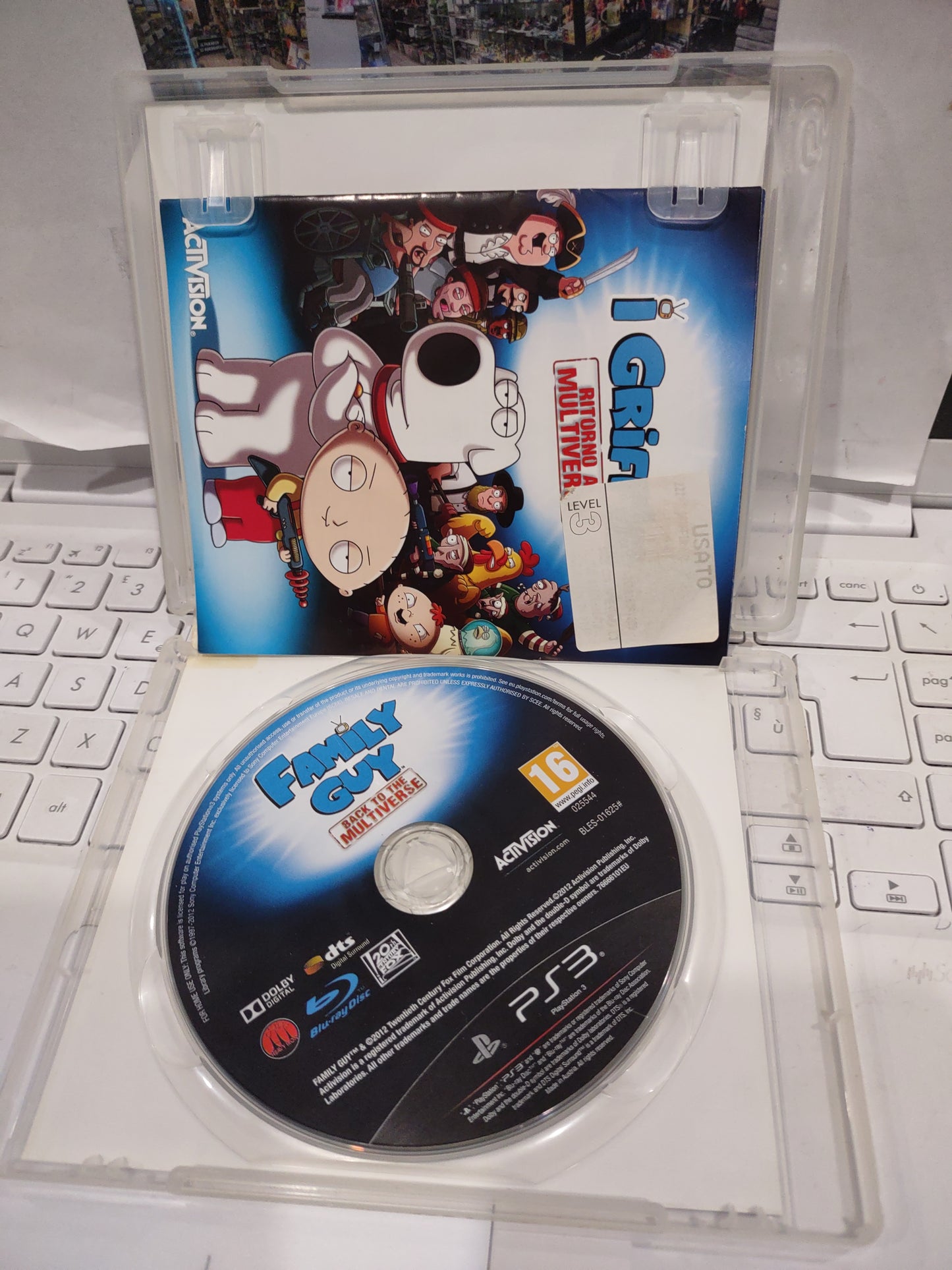 Gioco PlayStation ps3 i Griffin ritorno al multiverso PAL ITA