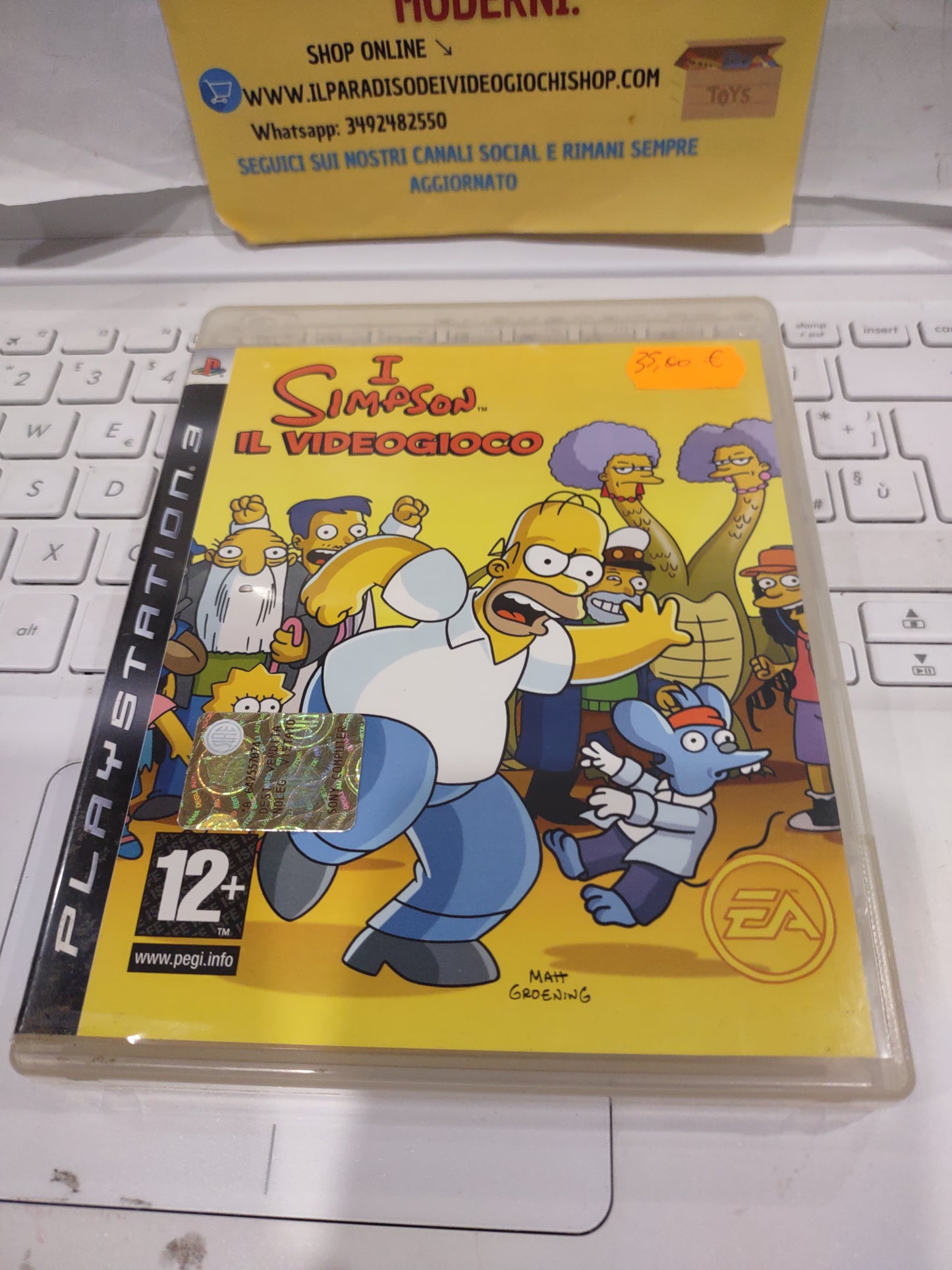 Gioco PlayStation ps3 i Simpson ip videogioco