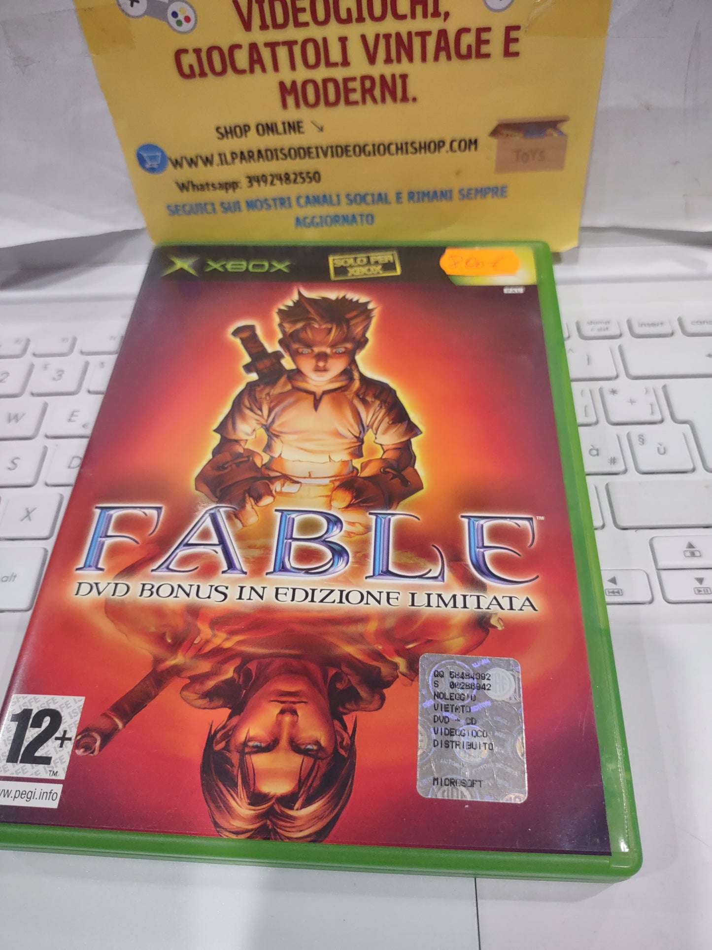 Gioco Xbox Fable 1 ita