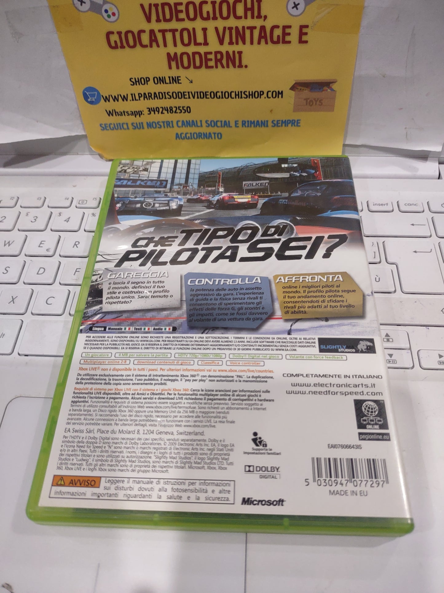 Gioco Xbox 360 Need for Speed shift