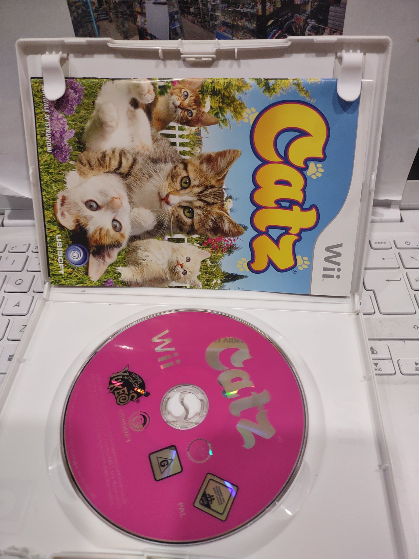 Gioco Nintendo Wii catz gatti PAL