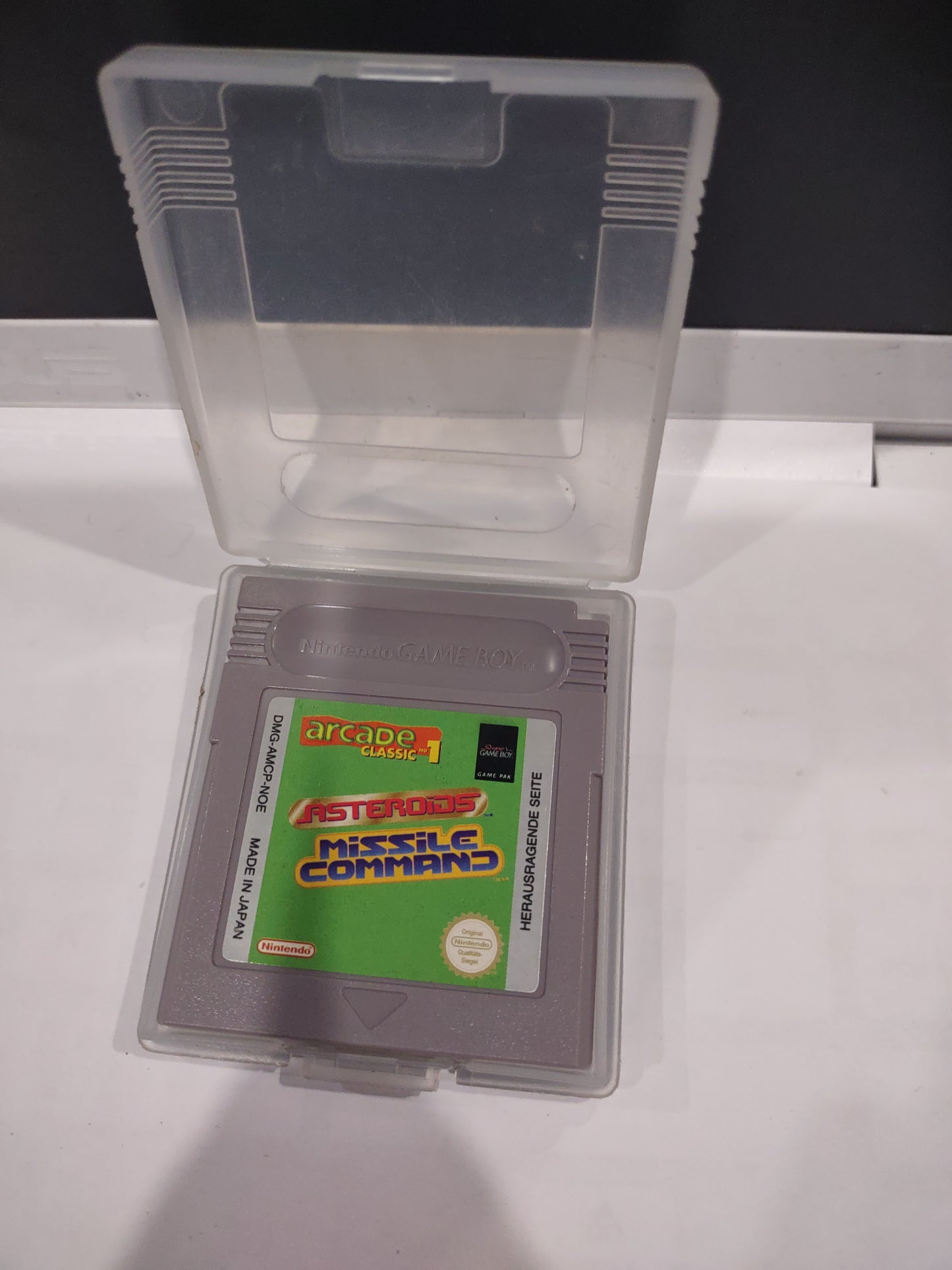 Gioco Nintendo gameboy arcade Classic 1 asteroids missile command