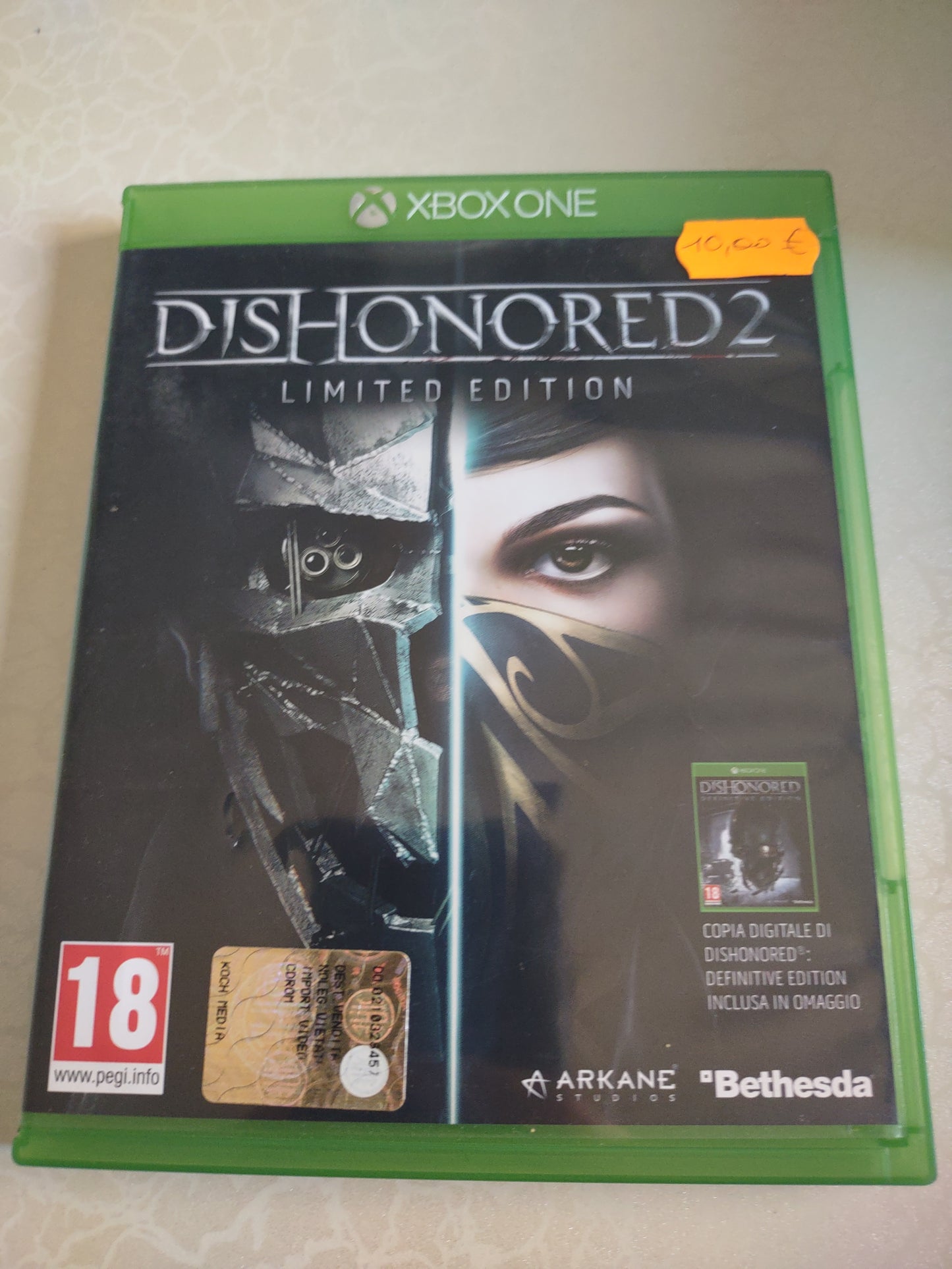 Gioco Xbox One dishonored 2 ita