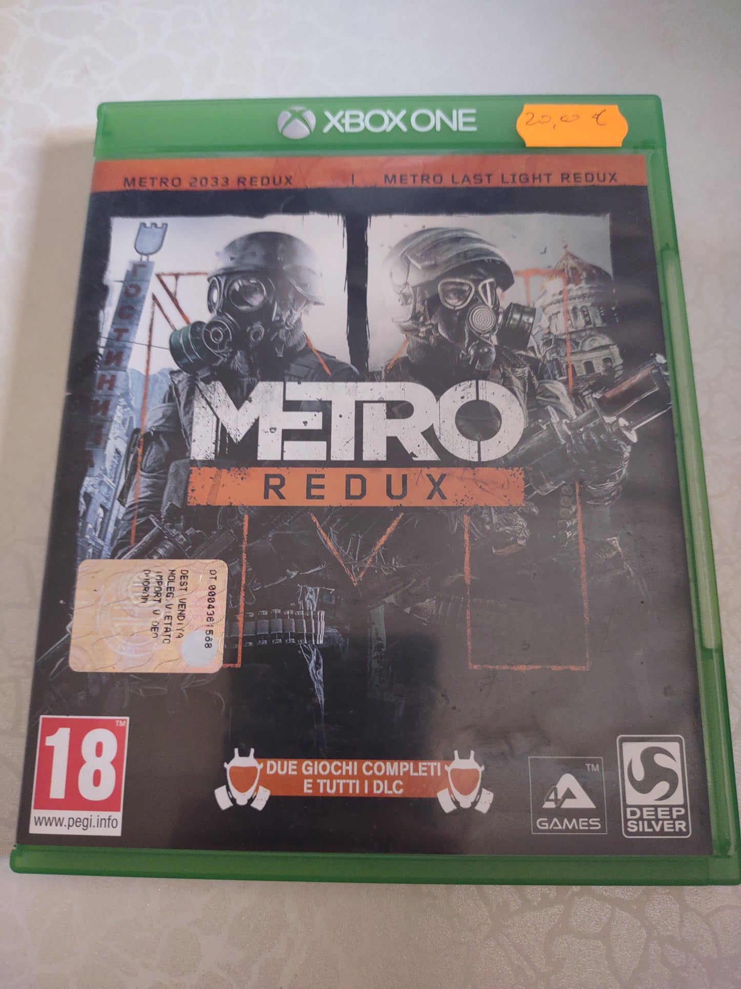 Gioco Xbox One metro redux 2033 & last light