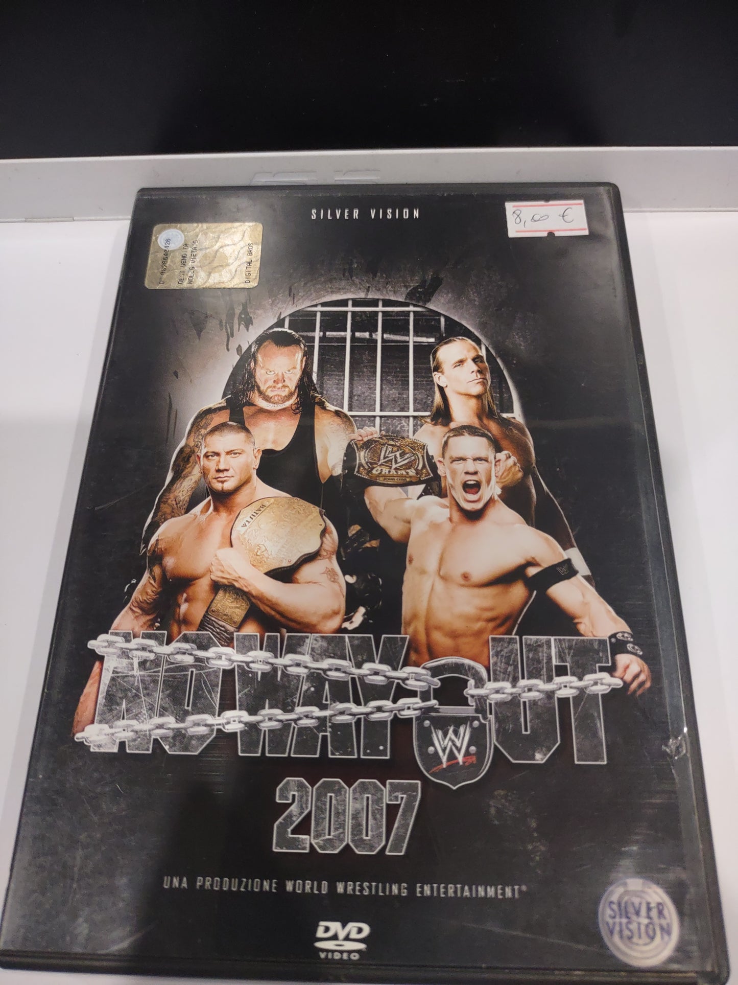 DVD WWE wrestling no way out 2007