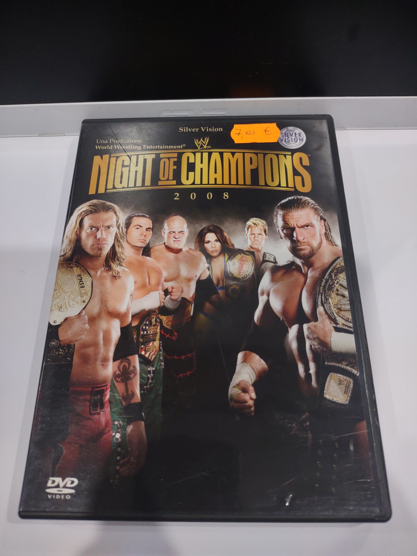 DVD WWE wrestling night of Champions 2008