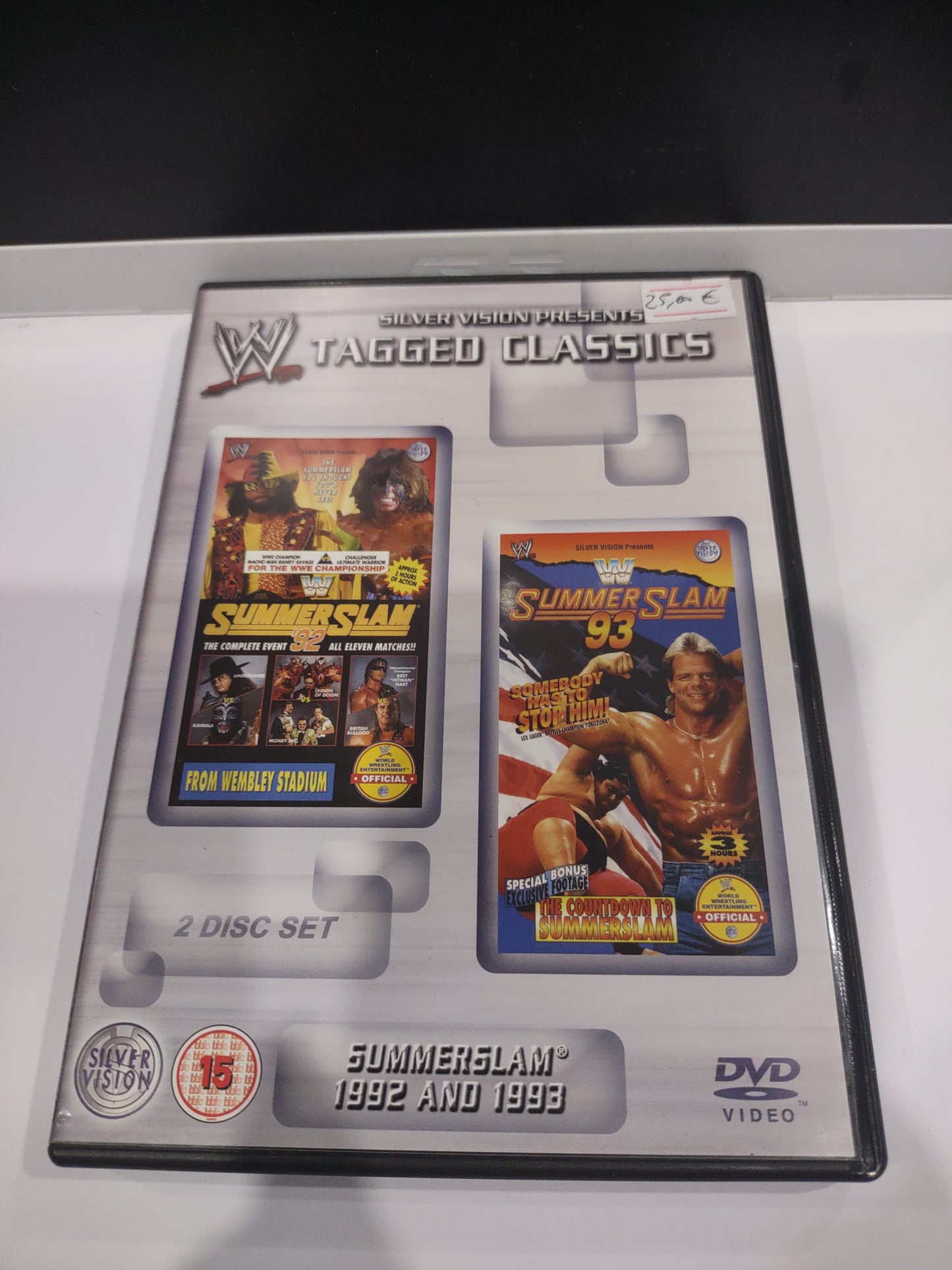 DVD WWE wrestling 2 PPV SummerSlam 1992 1993