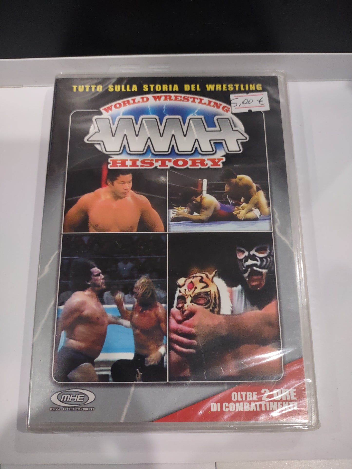 DVD world wrestling history andre the giant Tiger Mask Inoki