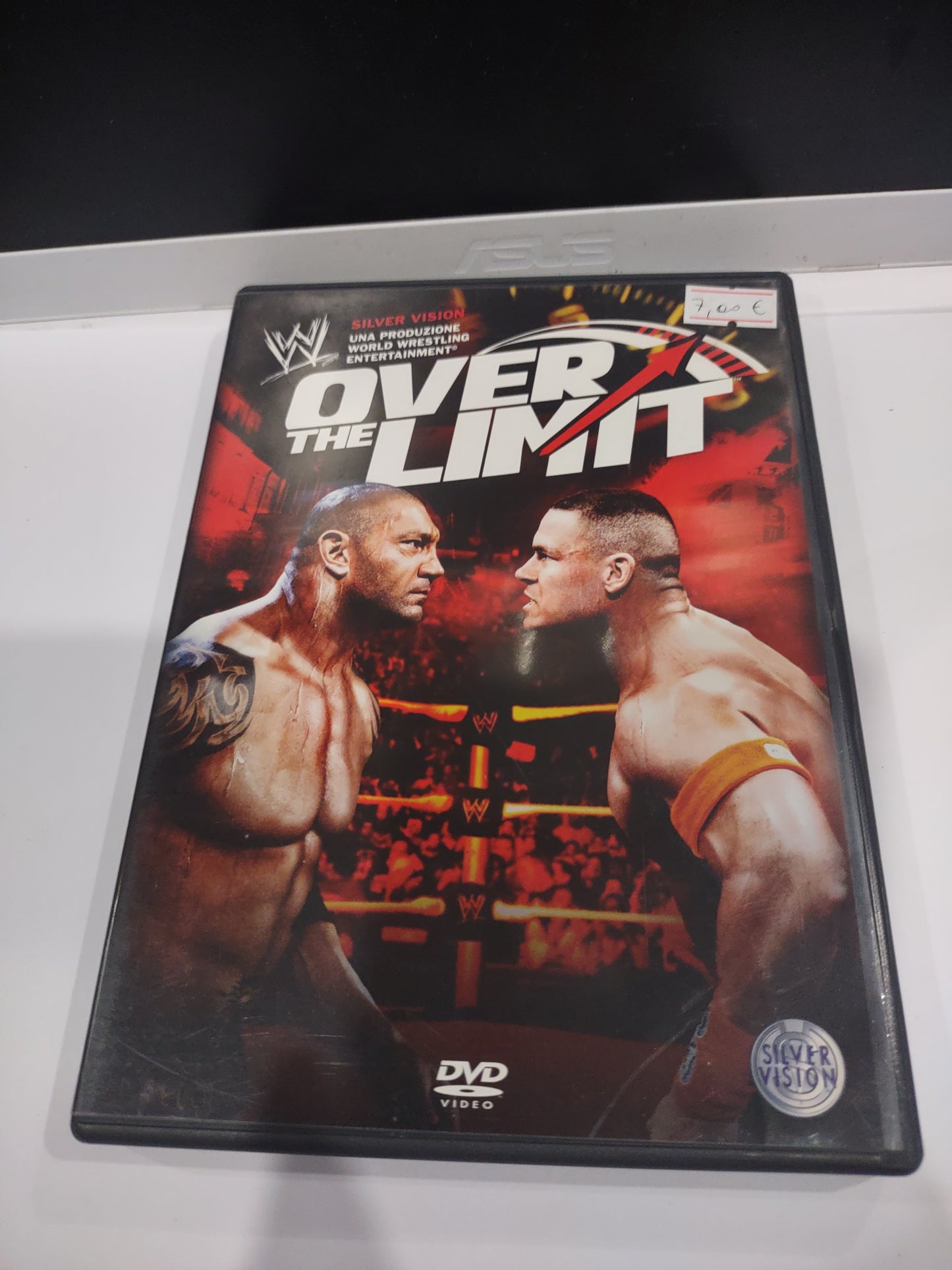 DVD WWE wrestling PPV over the limit