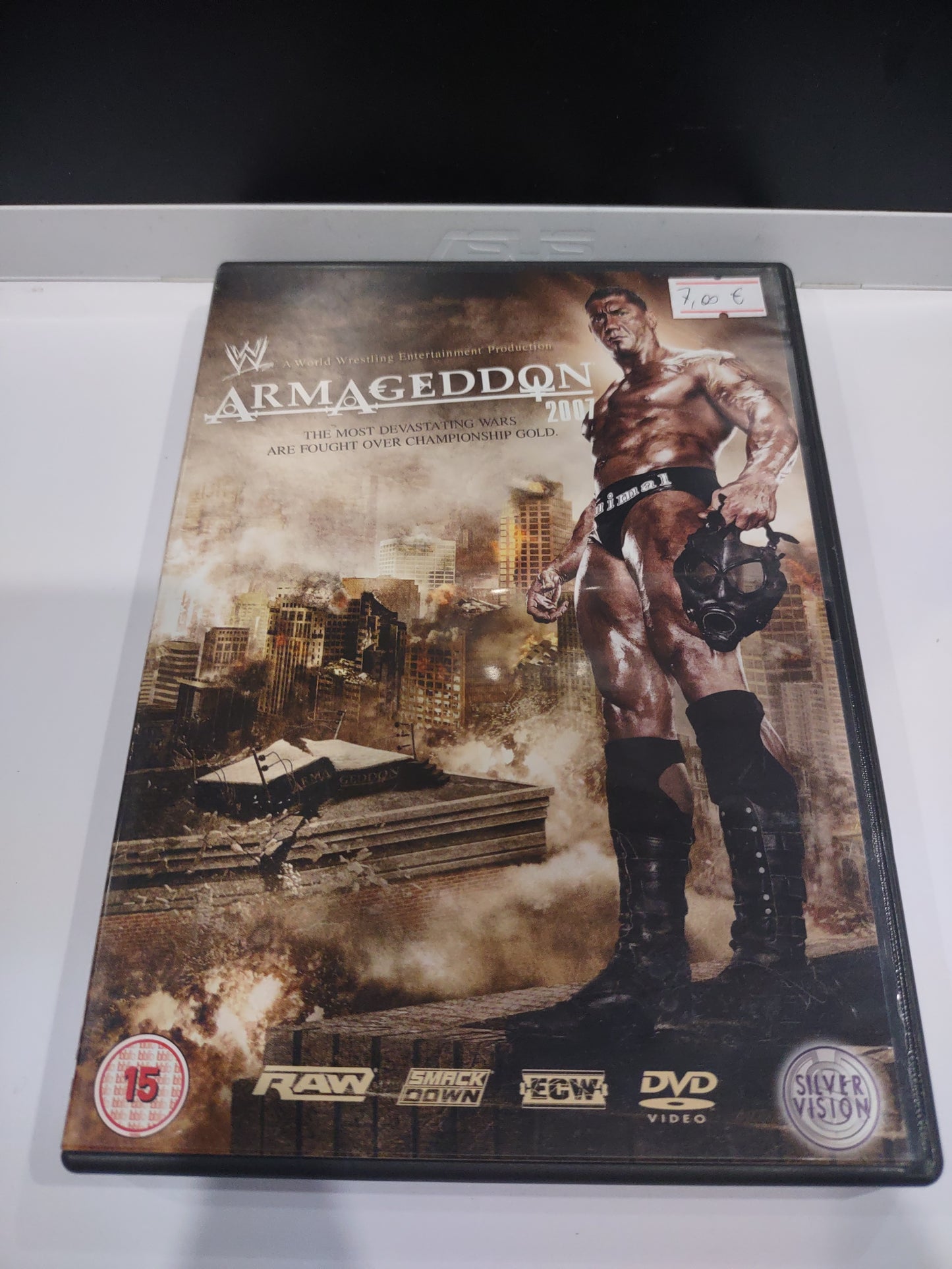DVD WWE wrestling PPV Armageddon 2007