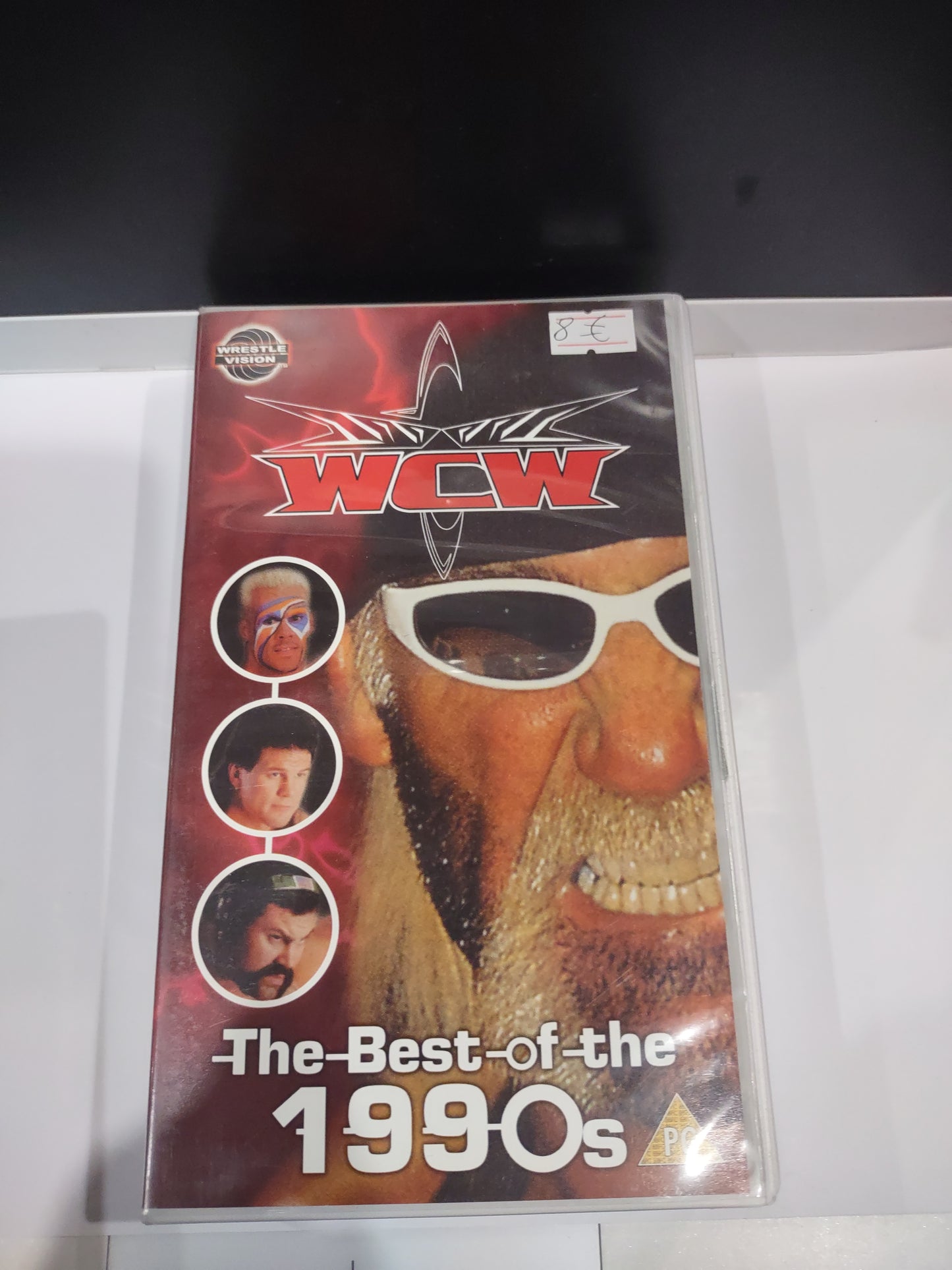 VHS wrestling WCW the best of the 1990 s