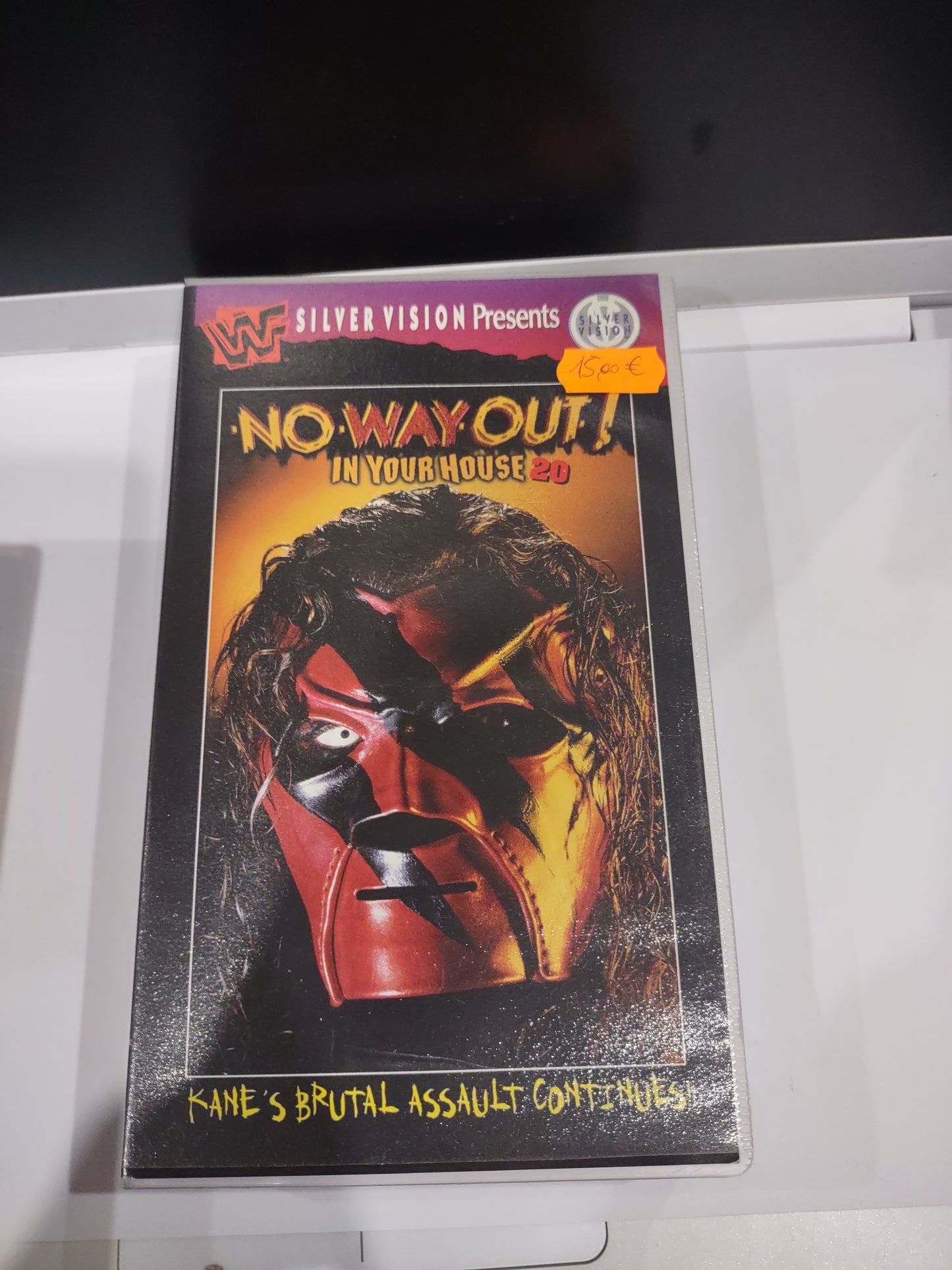 VHS WWE WWF PPV no way out in your house 20