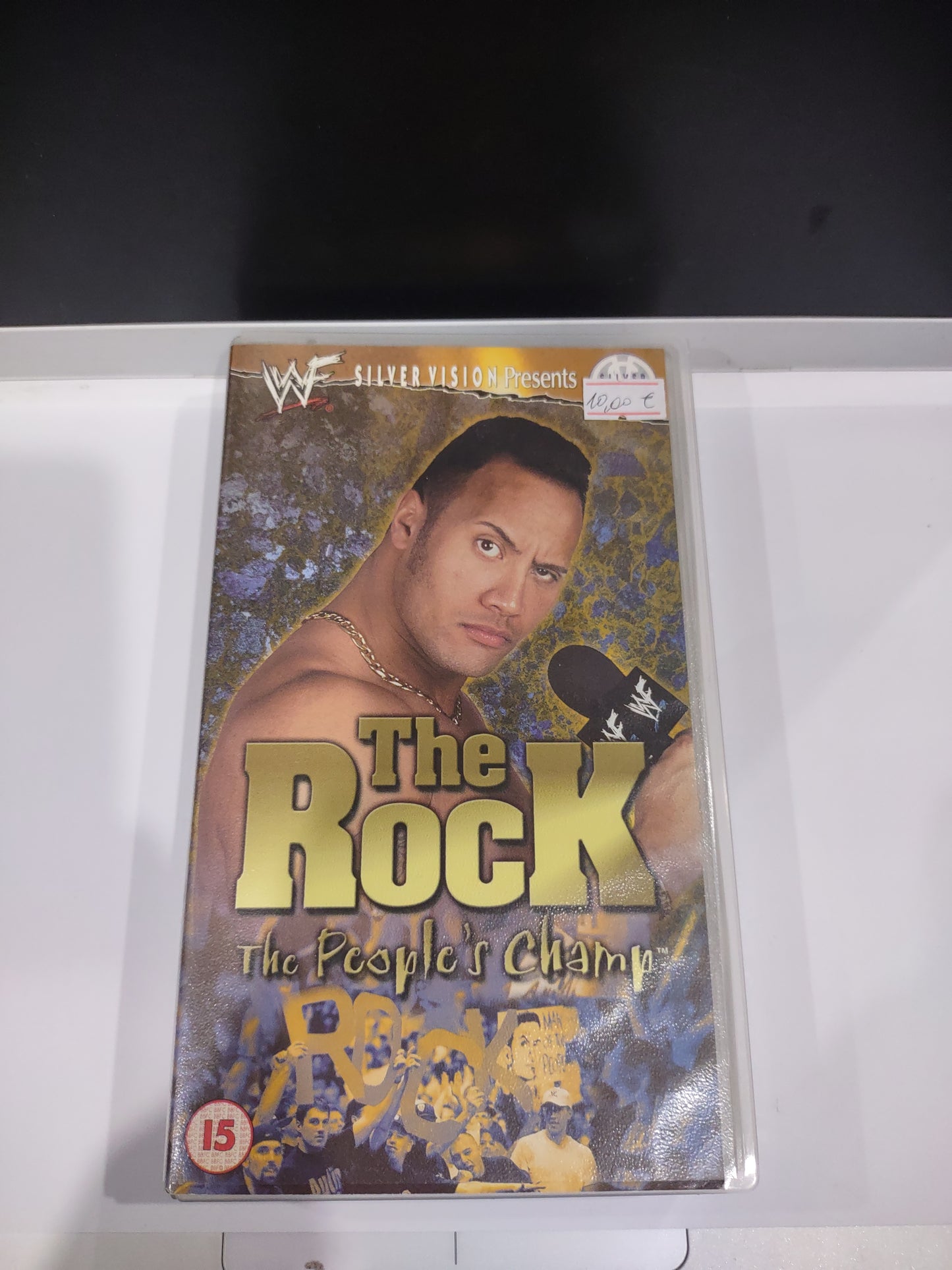 VHS WWE WWF the rock the people champ