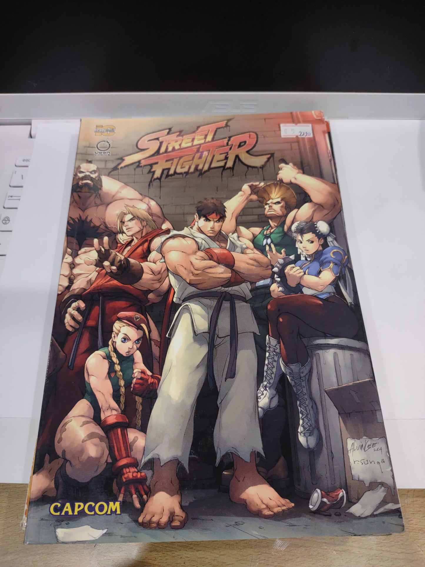 Fumetto Italy comics street fighter capcom