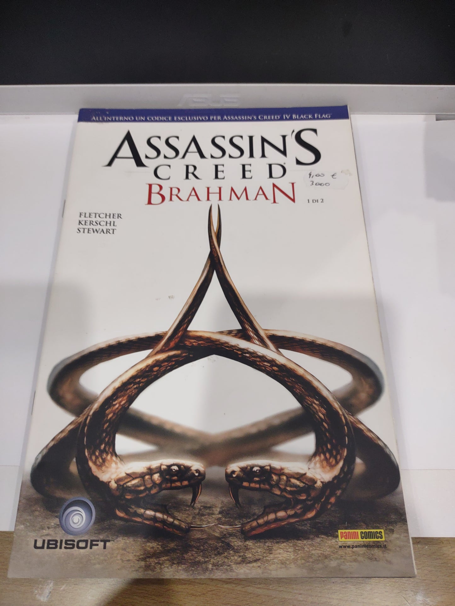 Fumetto Assassin's Creed brahman parte 1 panini