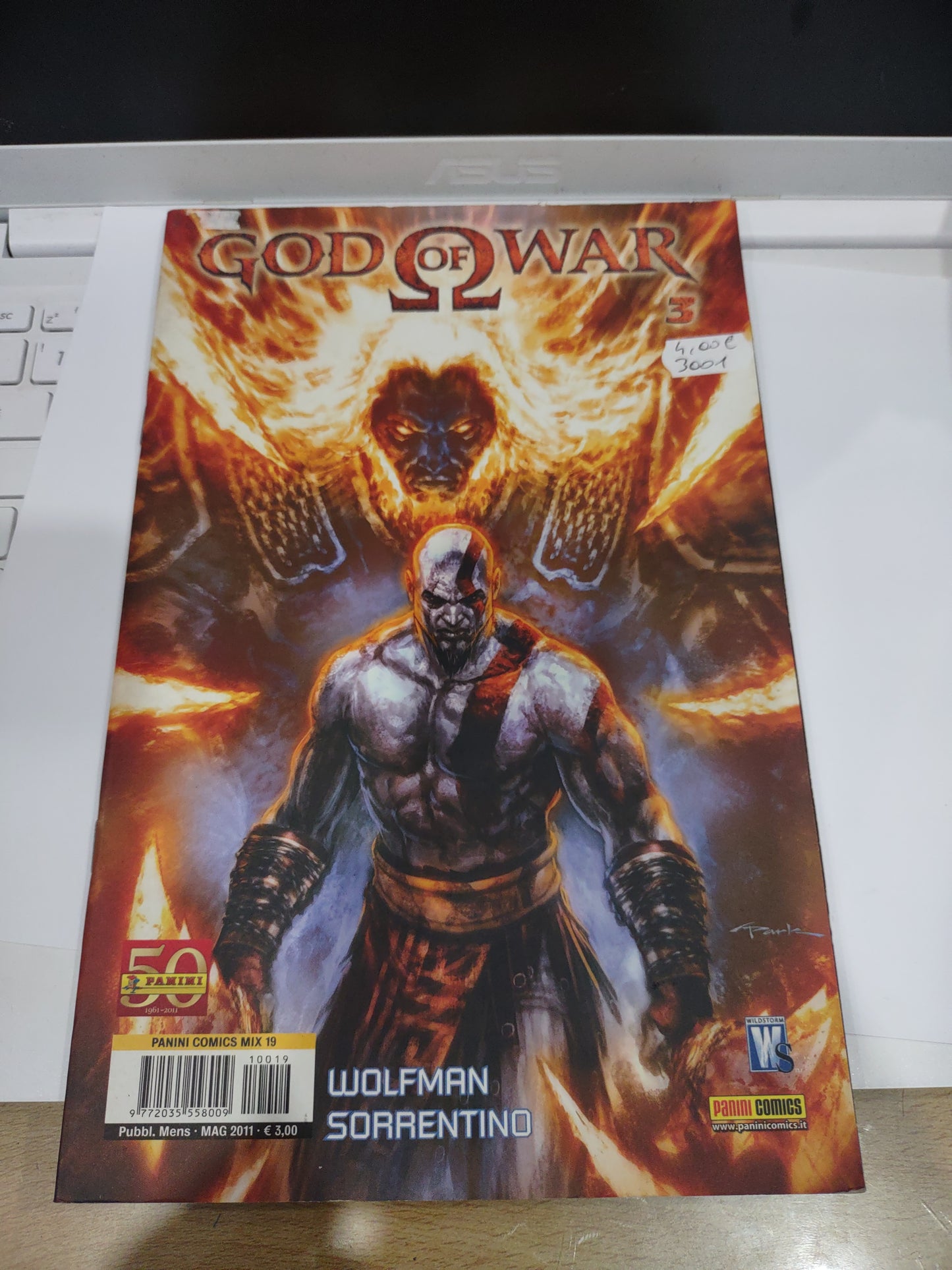 Fumetto God of war Panini comics mix 19 parte 3