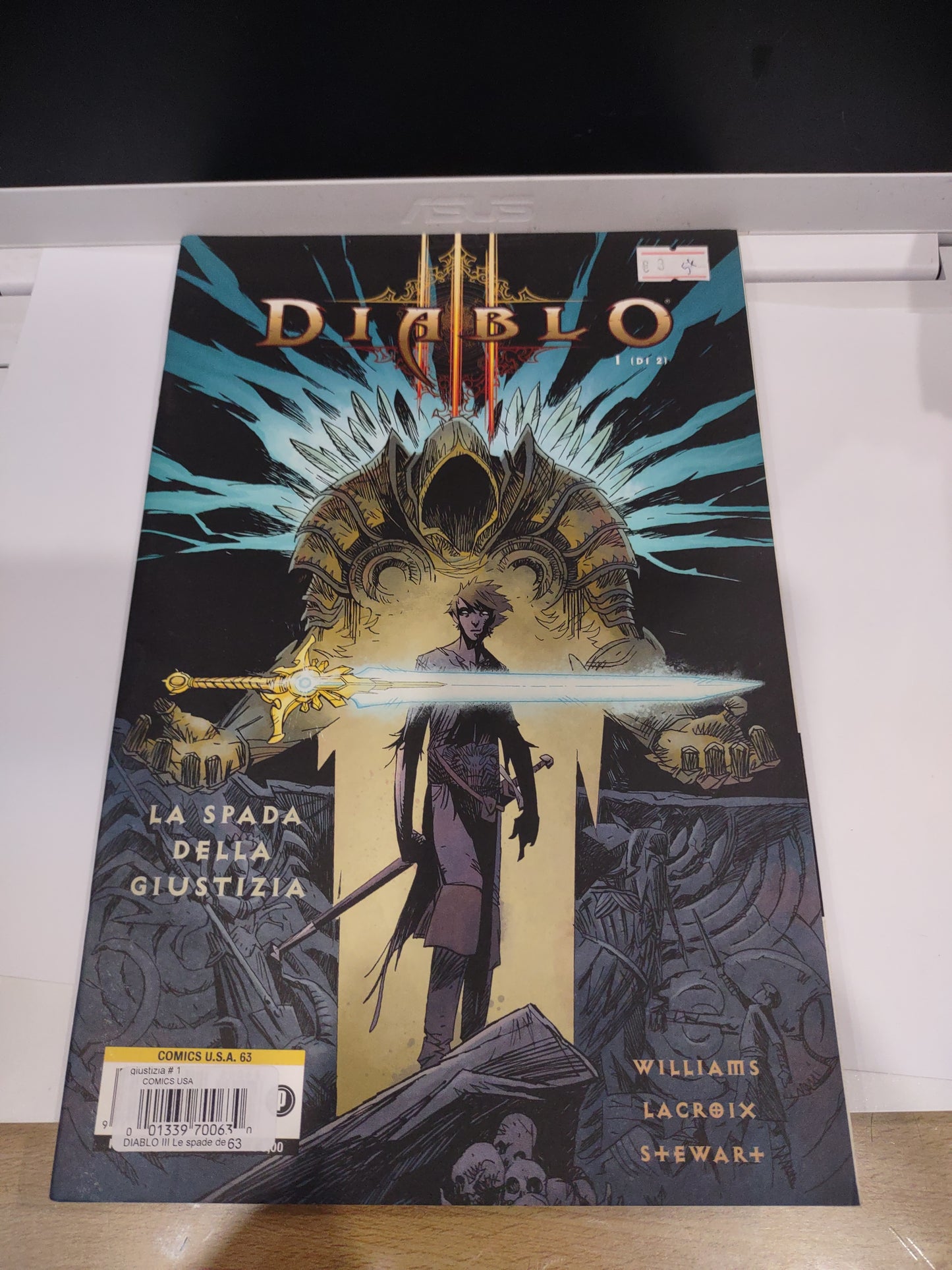 Fumetto videogioco Diablo 3 la spada della giustizia parte 1