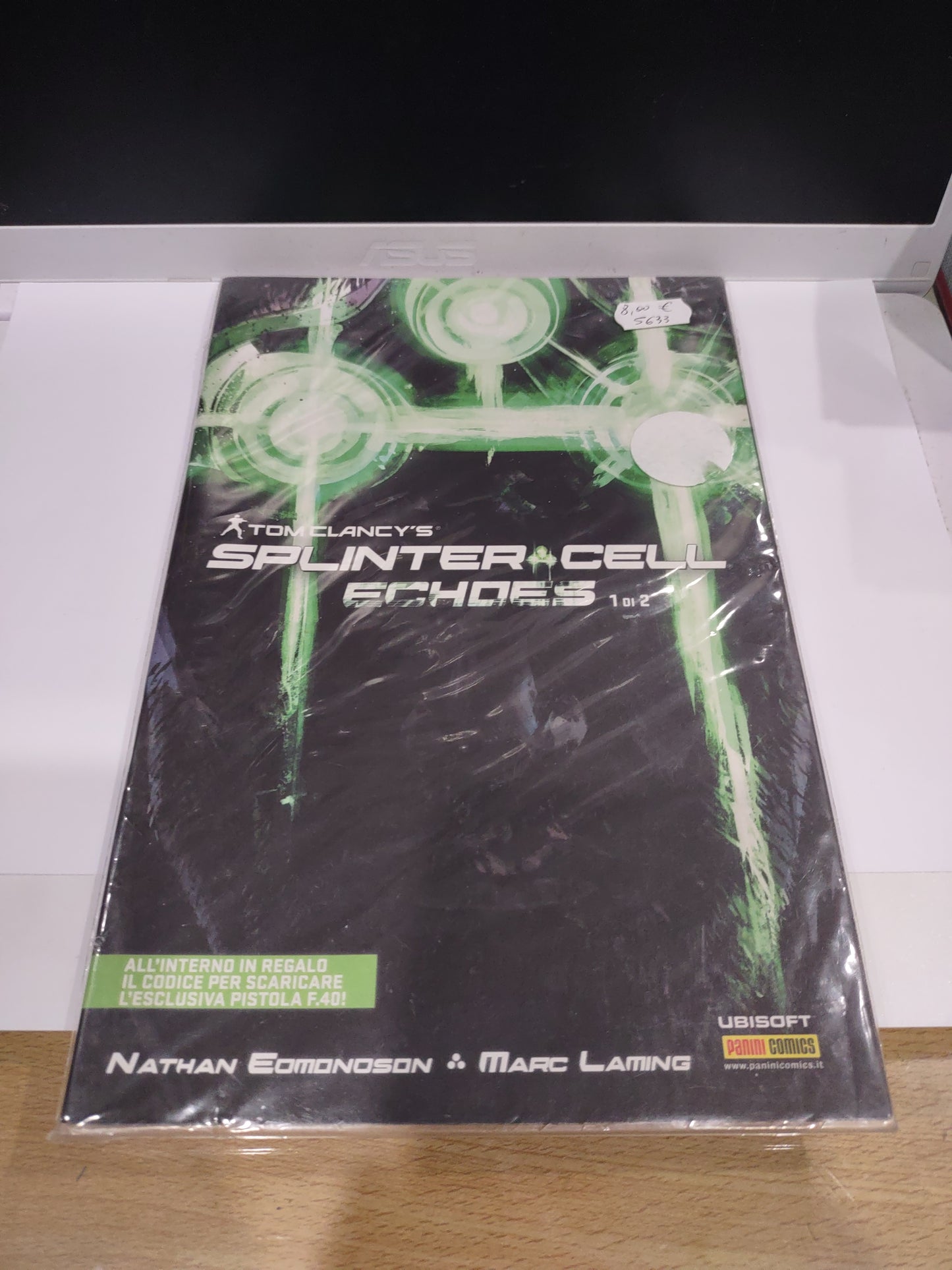 Fumetto Tom clancy's sprinter cell echoes parte 1 e 2