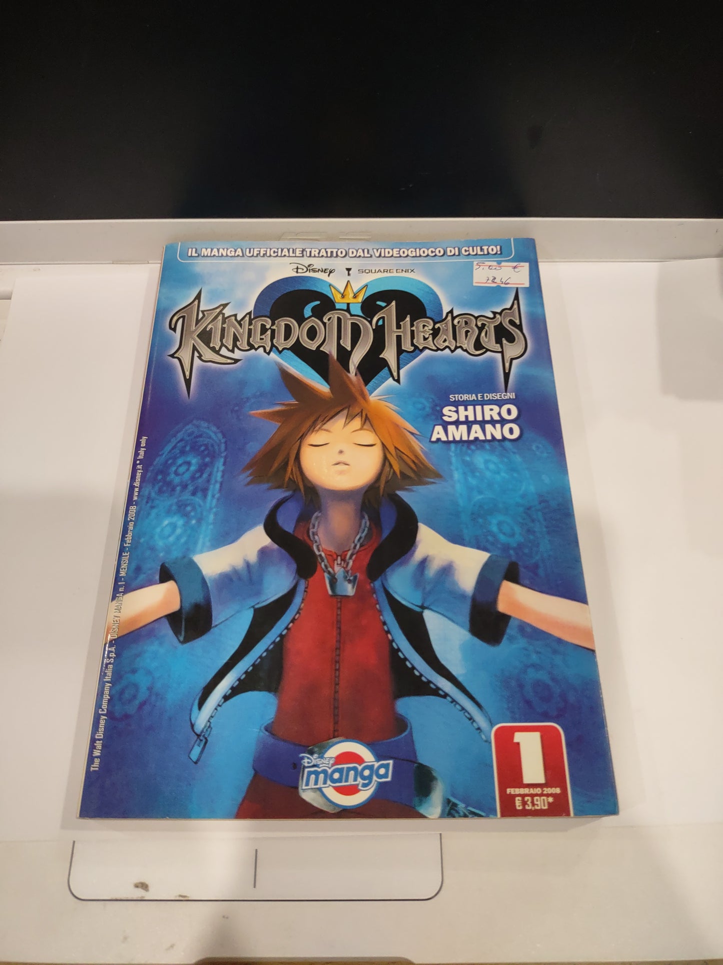Fumetto manga Disney Kingdom hearts numero 1