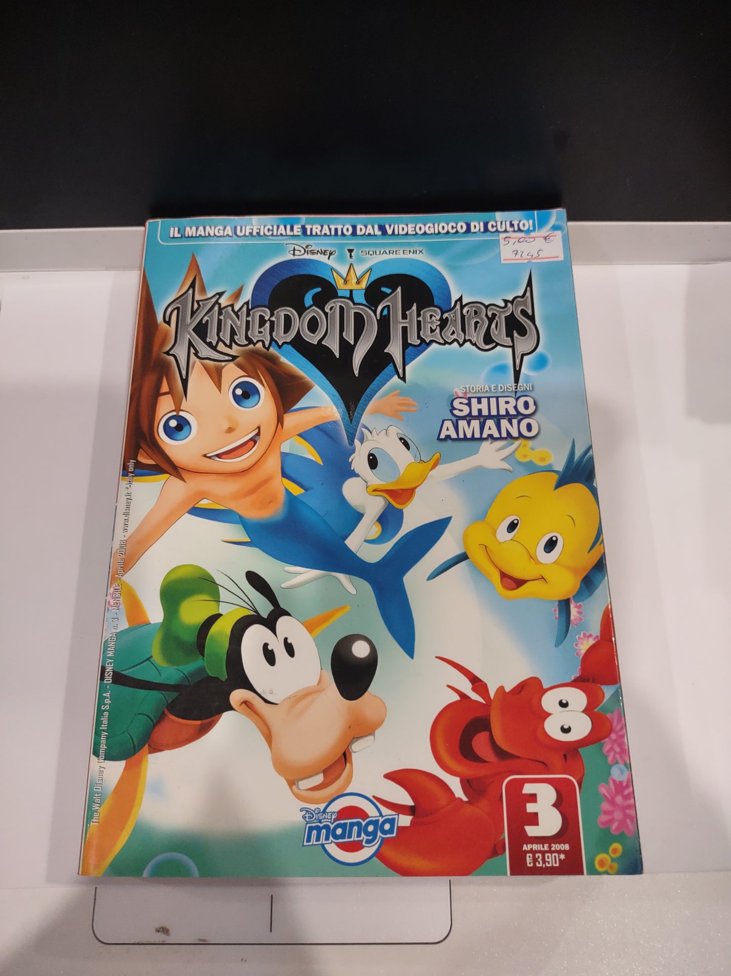 Fumetto manga Disney Kingdom hearts numero 3