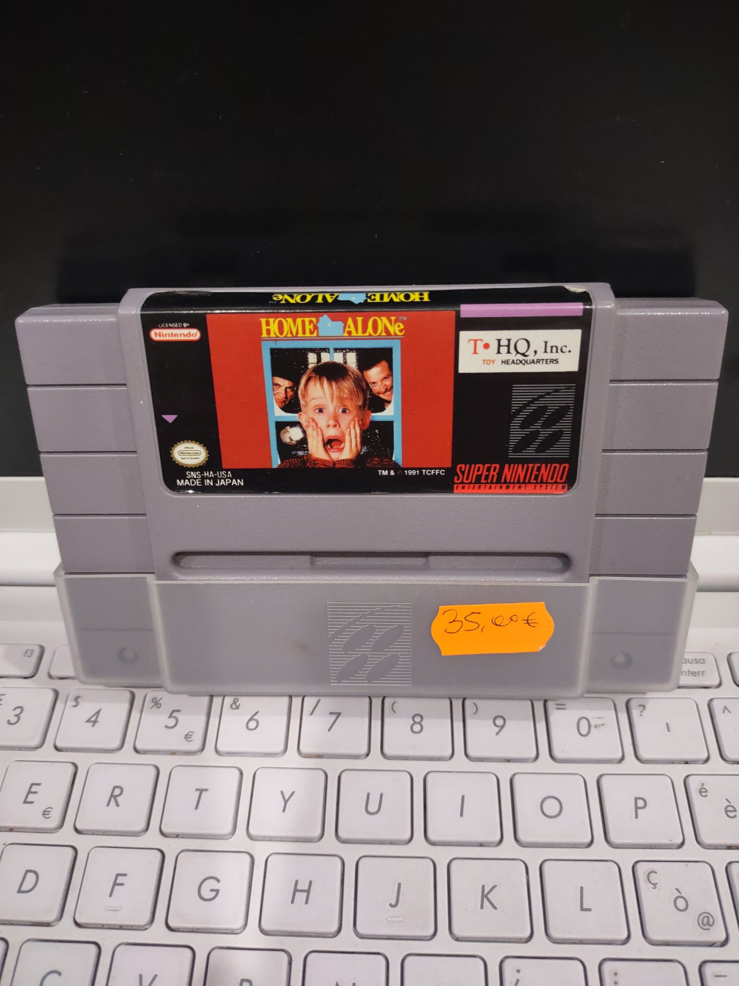 Gioco Nintendo snes superNintendo usa home alone mamma ho perso l'aereo