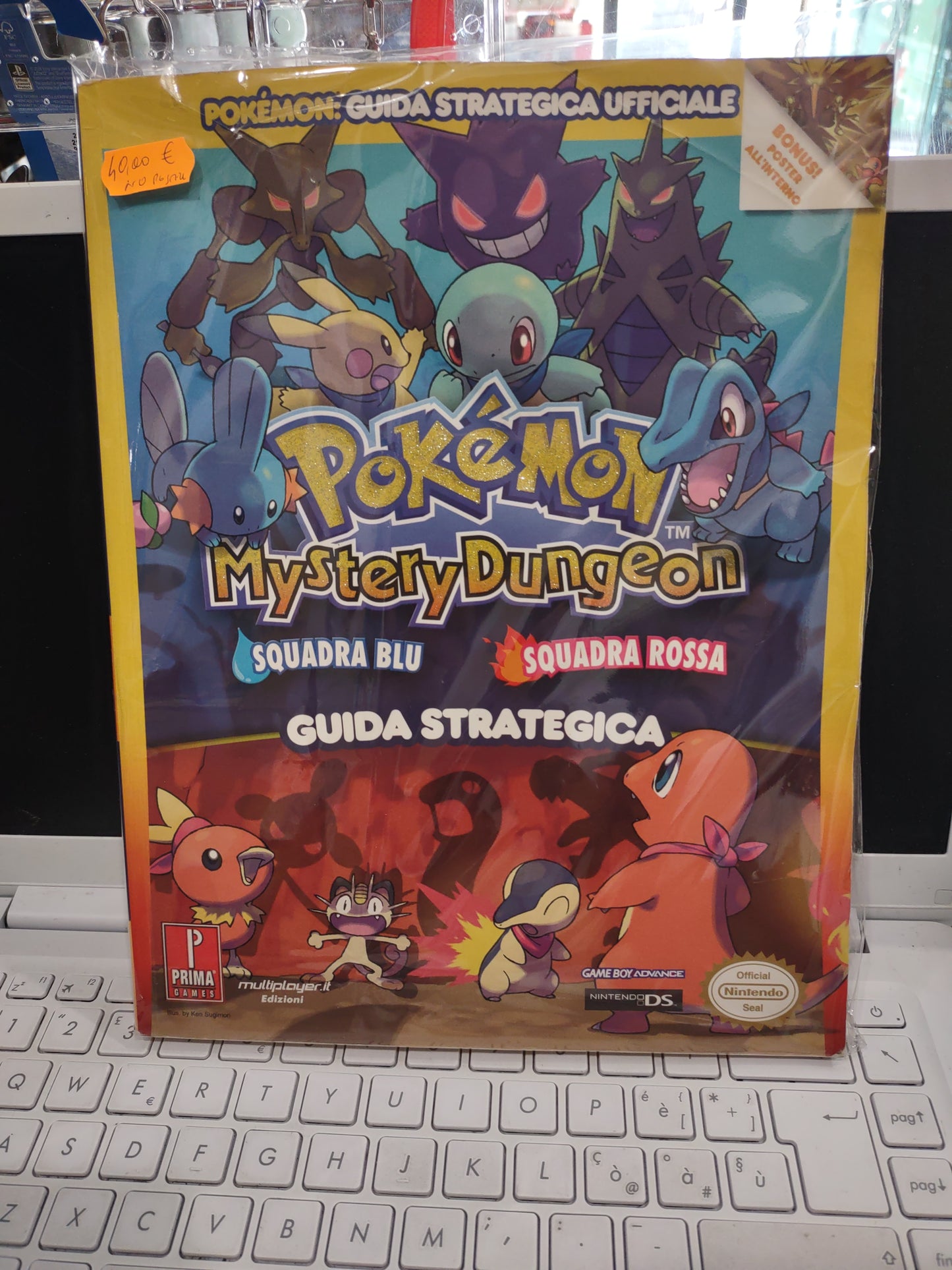 Nintendo Advance Ds Pokémon guida strategica ufficiale mystery dungeon squadra blu squadra rossa