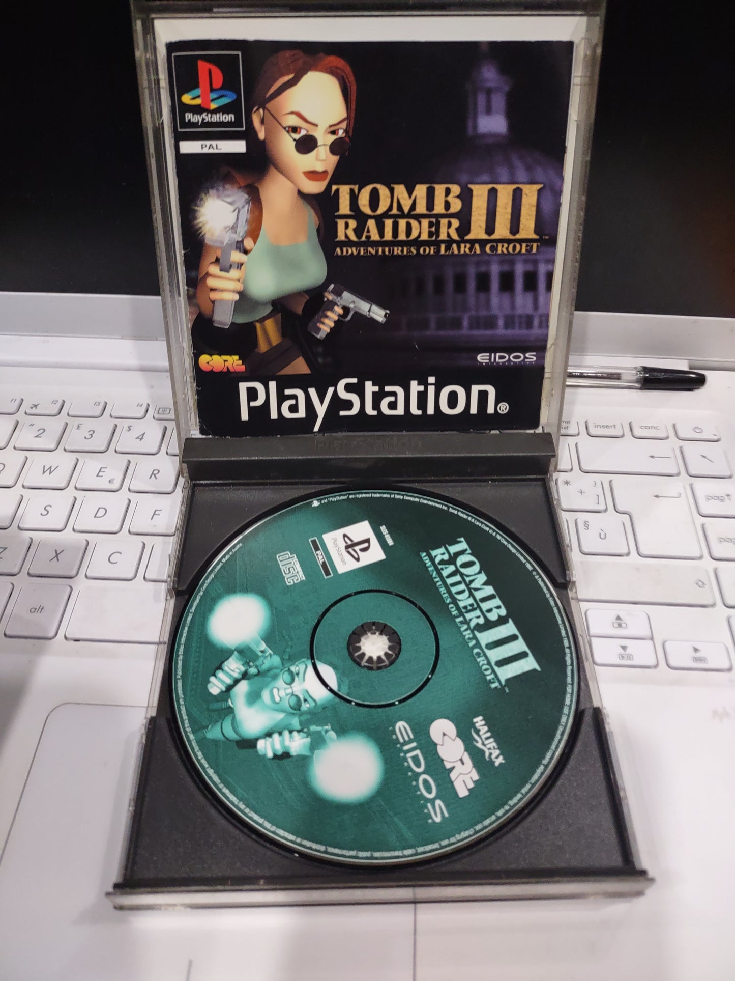 Gioco PlayStation PS1 tomb Raider 3 italiano