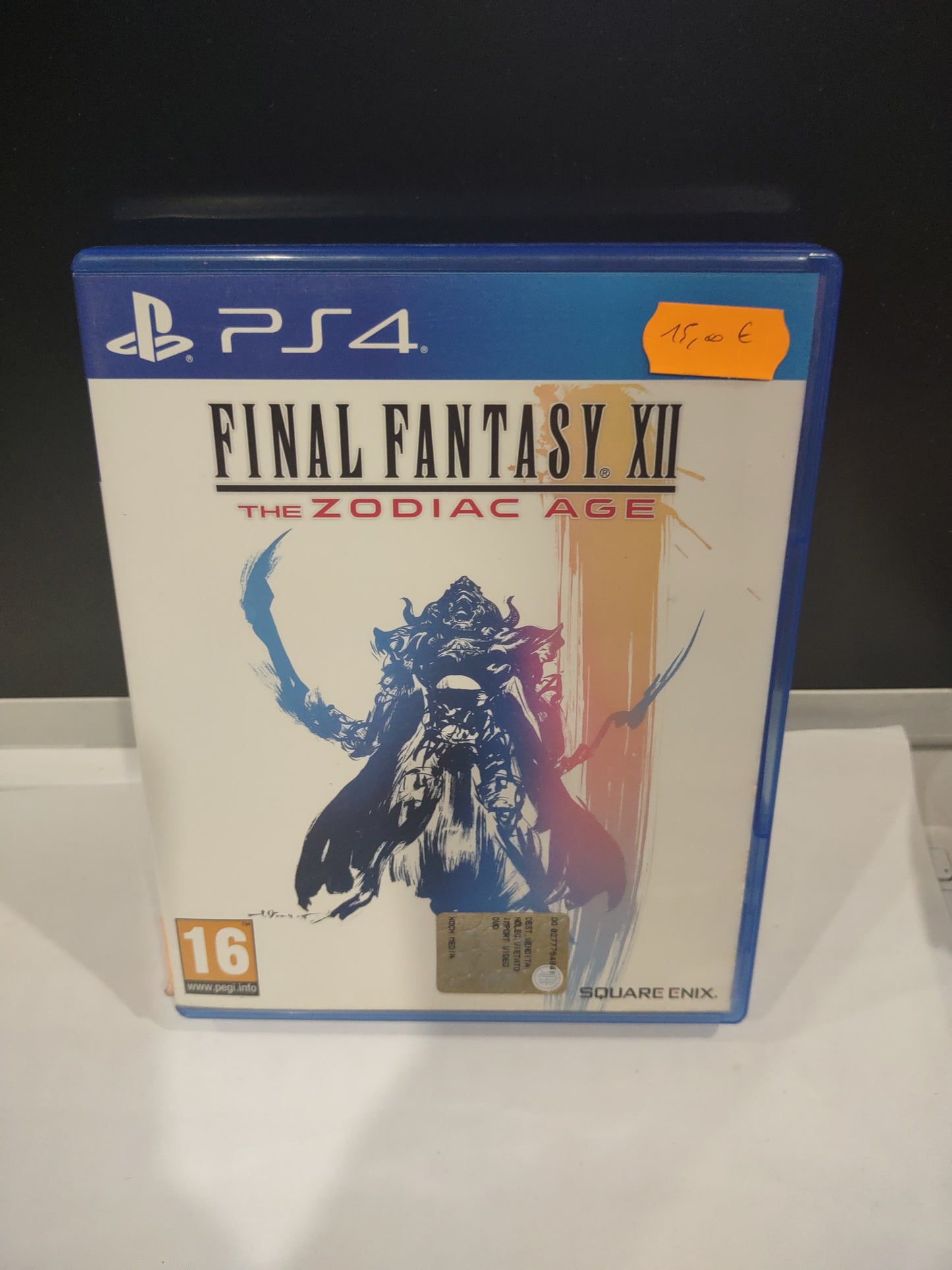 Gioco PlayStation PS4 final Fantasy XII 12 the zodiac Age
