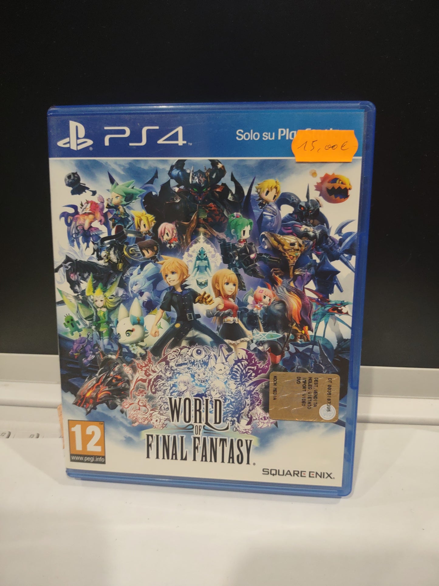 Gioco PlayStation PS4 world of final Fantasy