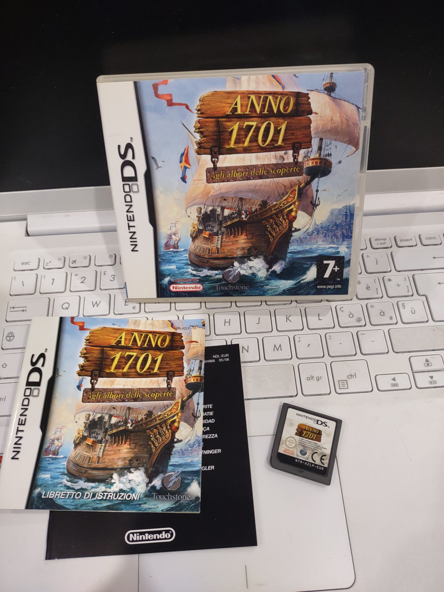 Gioco Nintendo DS anno 1701 agli albori delle scoperte
