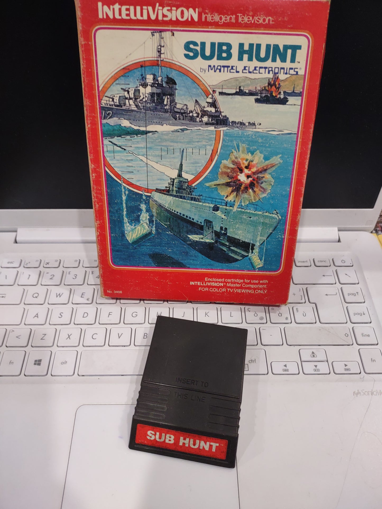 Gioco intellivision mattel sub Hunt