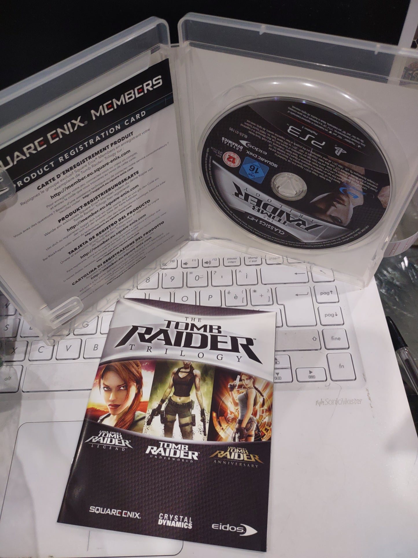 Gioco PlayStation PS3 classics HD the tomb Raider Trilogy