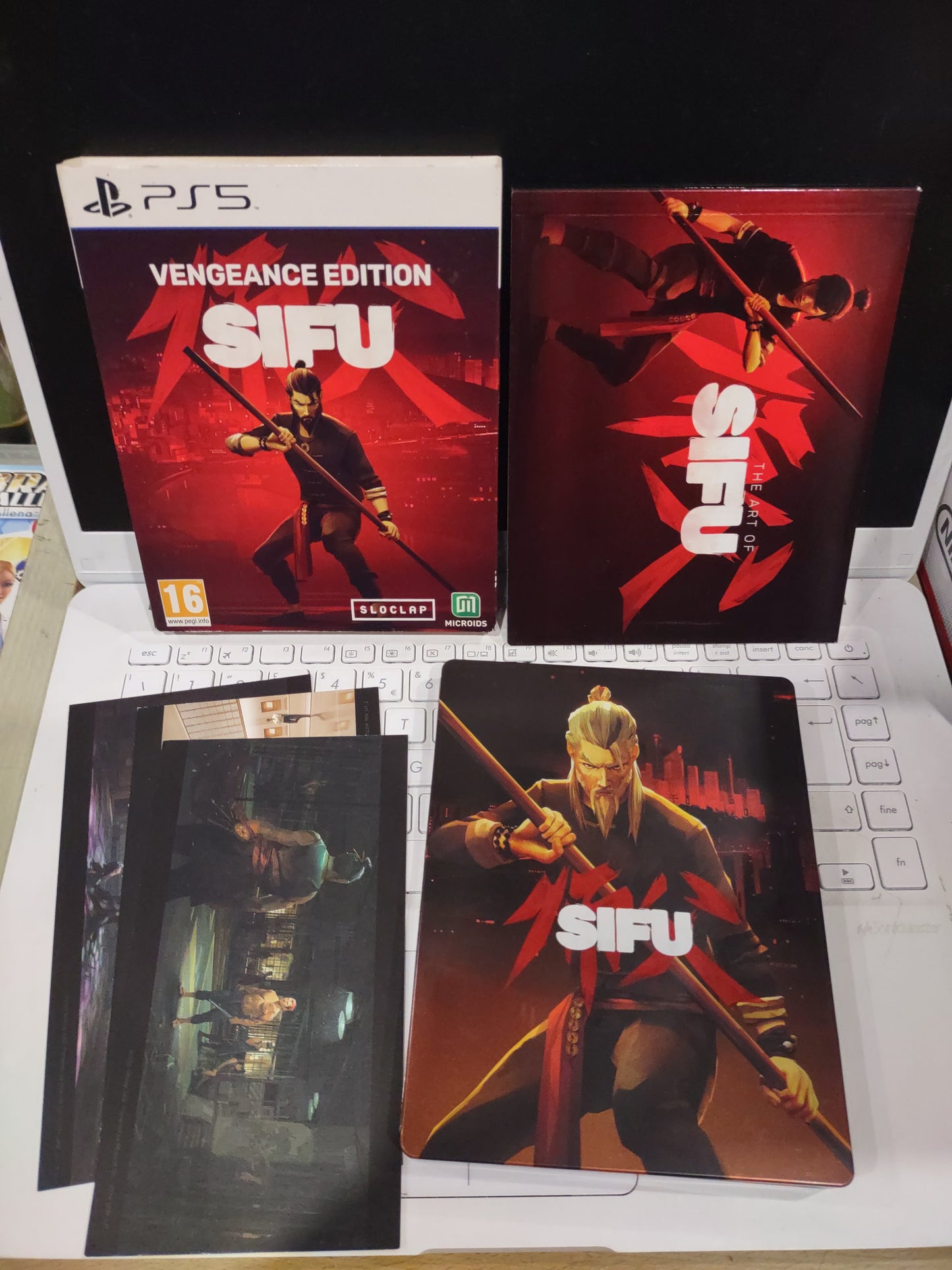Gioco PlayStation ps5 vengeance edition sifu steelbook