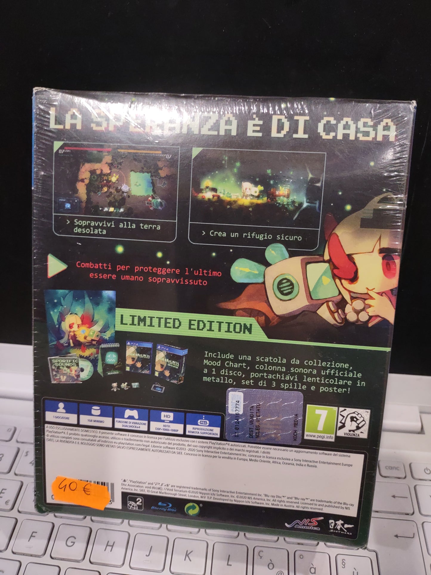 Gioco PlayStation PS4 void terrarium Limited edition