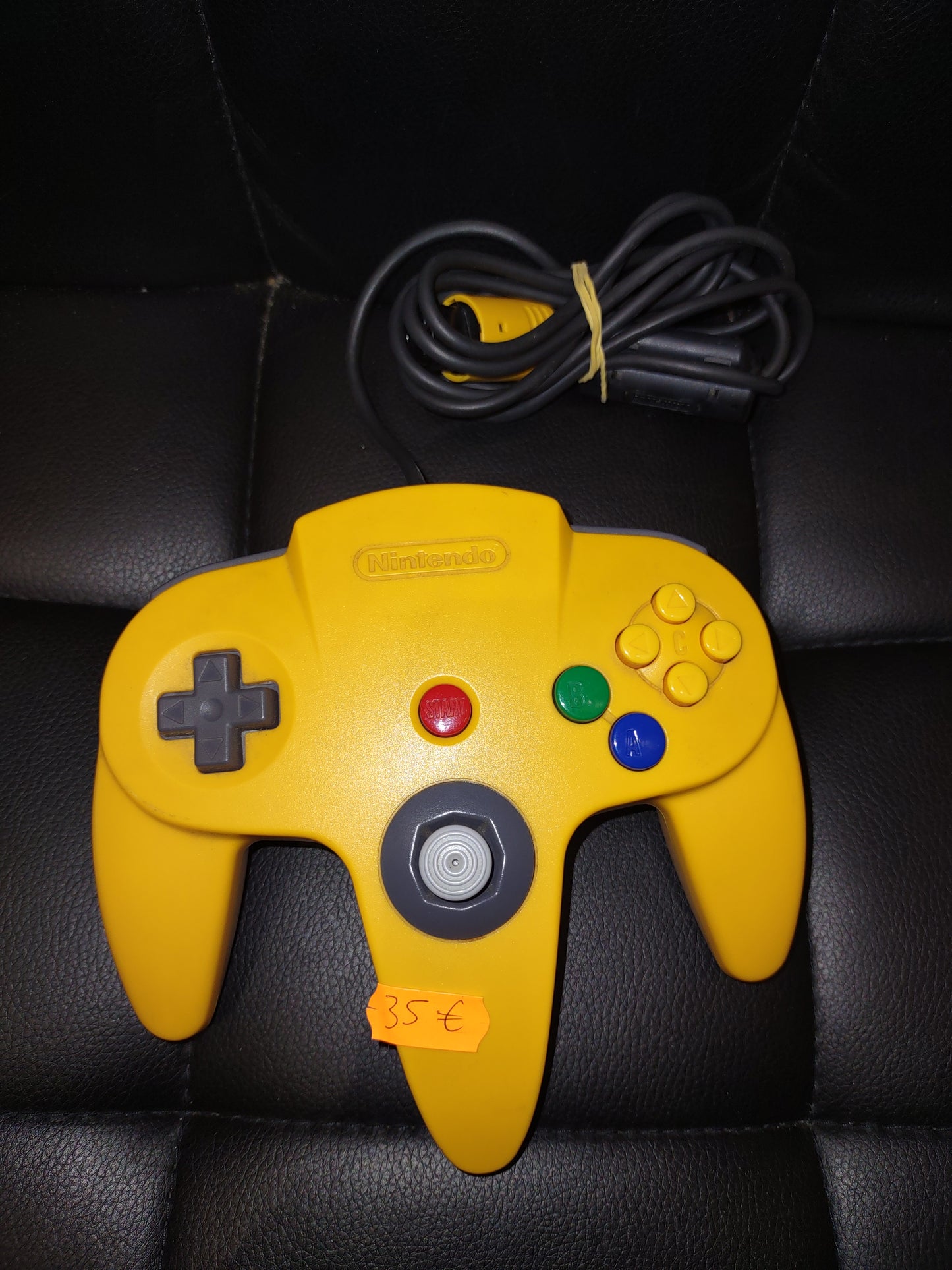 Controller Nintendo 64 n64 Yellow giallo originale