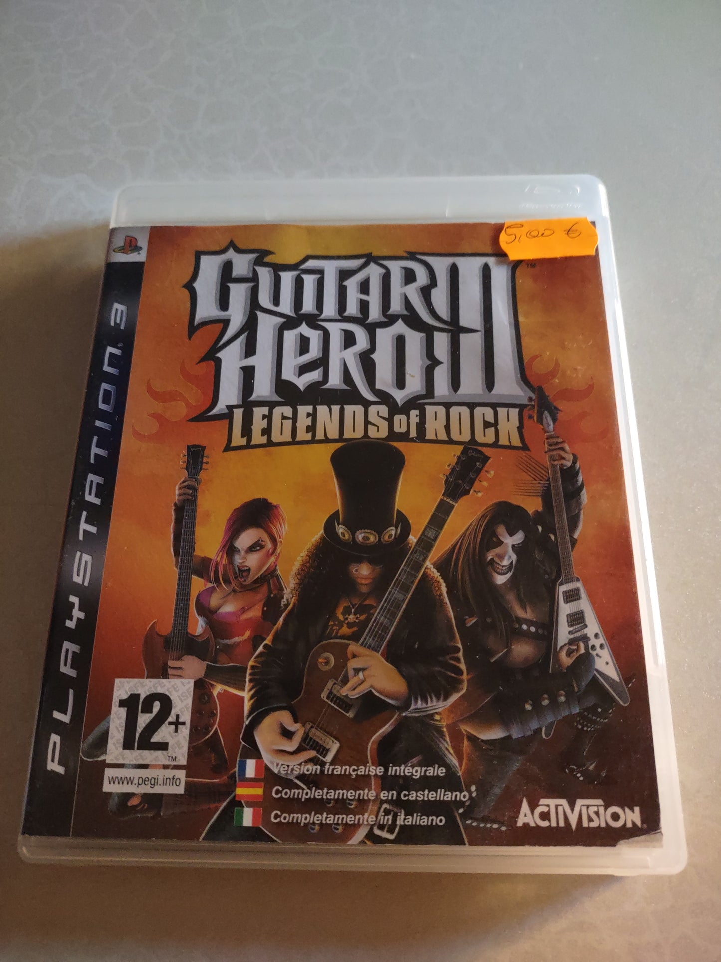 Gioco PlayStation ps3 Guitar Hero 3