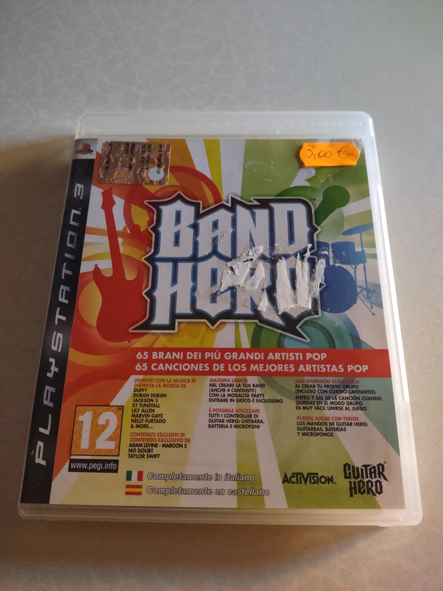 Gioco PlayStation ps3 band hero