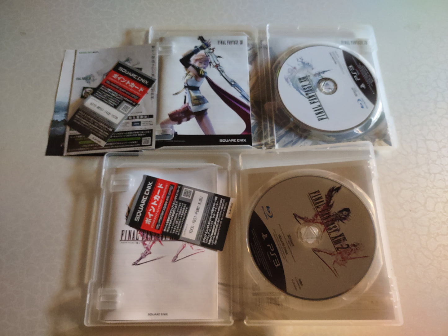Gioco completo final Fantasy XIII e XIII-2 jap giapponese