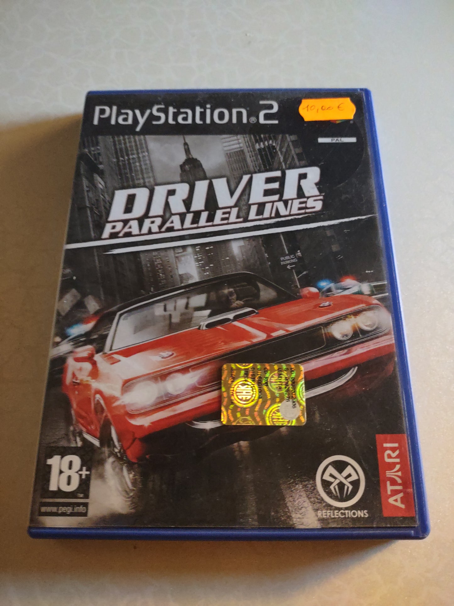 Gioco PlayStation PS2 driver parallel Lines ita