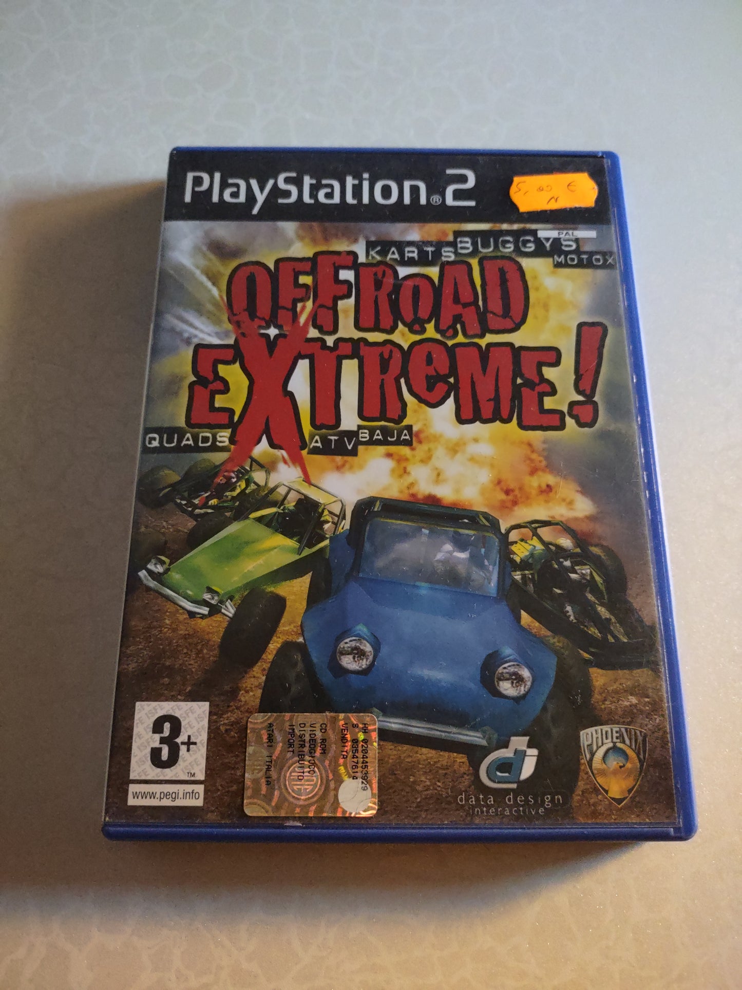 Gioco PlayStation PS2 off Road Extreme ita