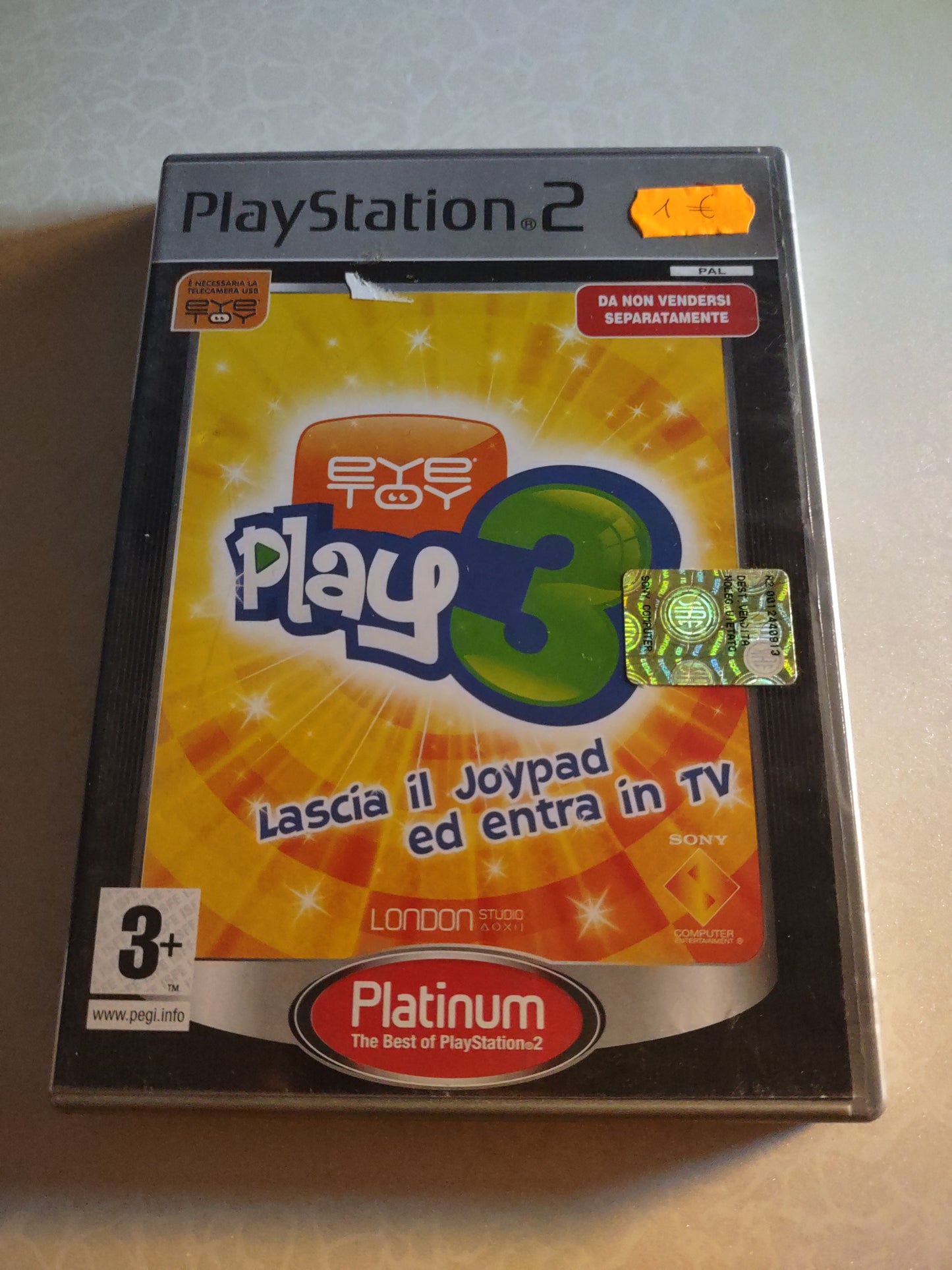 Gioco PlayStation PS2 Eye Toy play 3